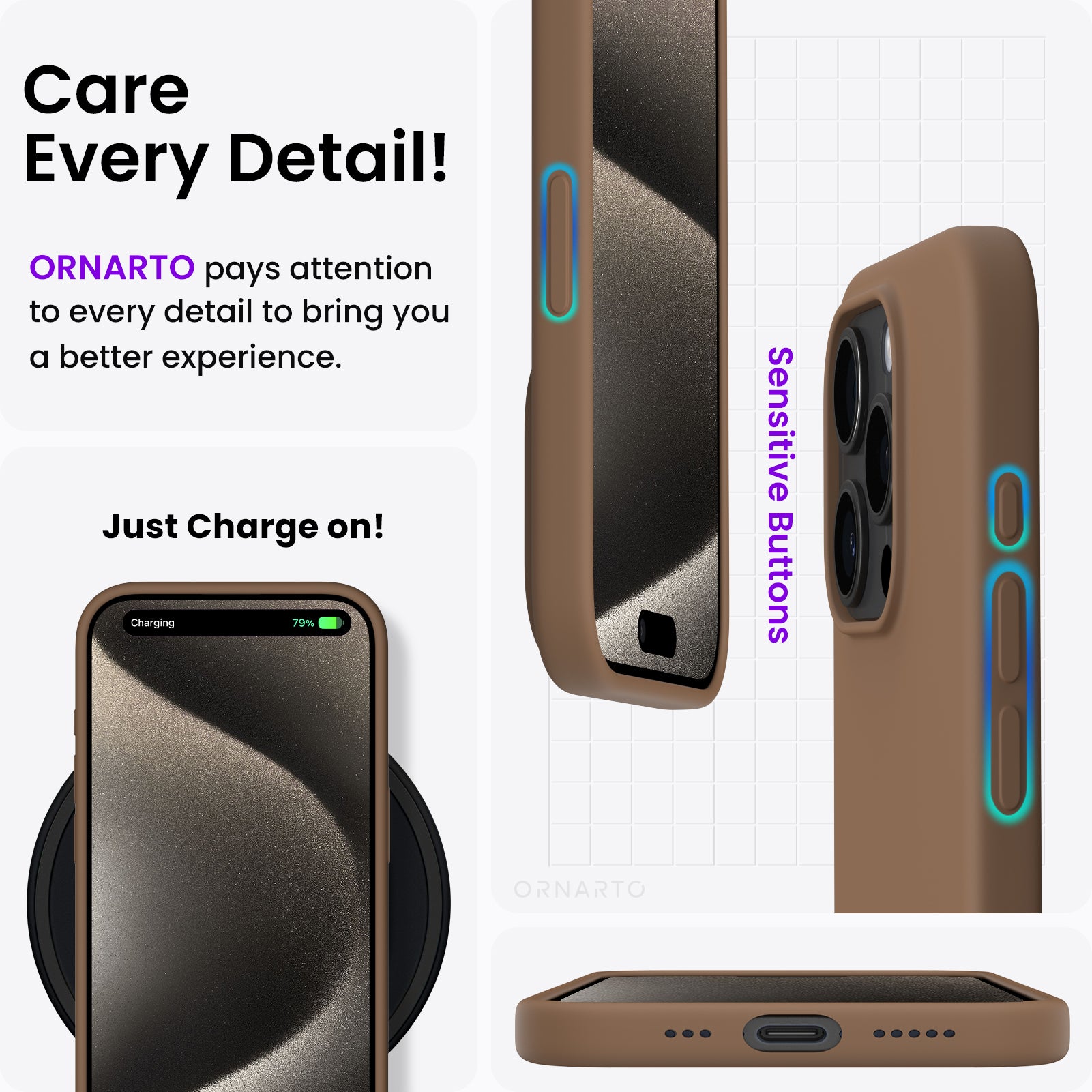 Liquid Silicone Case for iPhone 15 Series