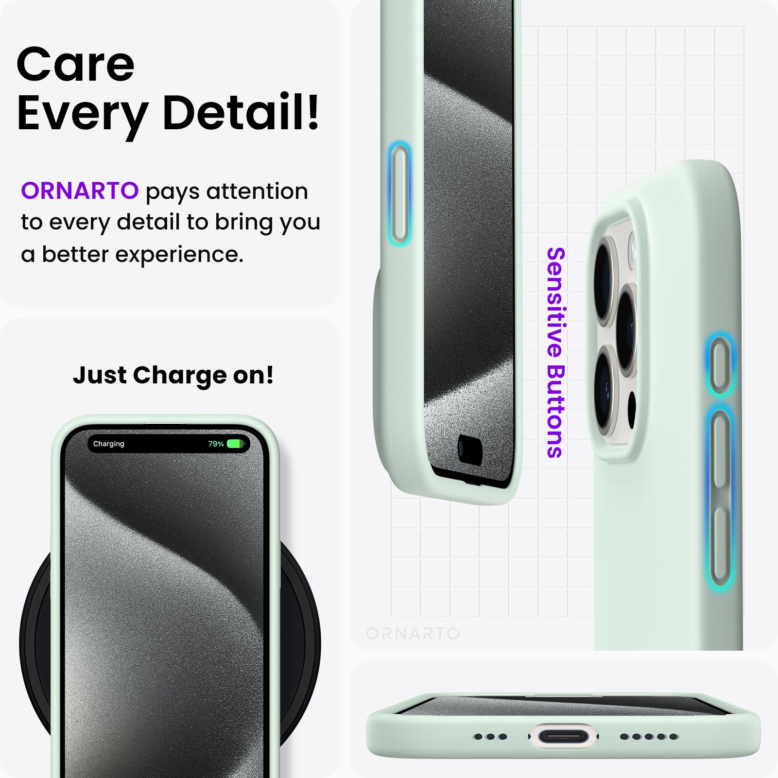 Liquid Silicone Case for iPhone 15 Series