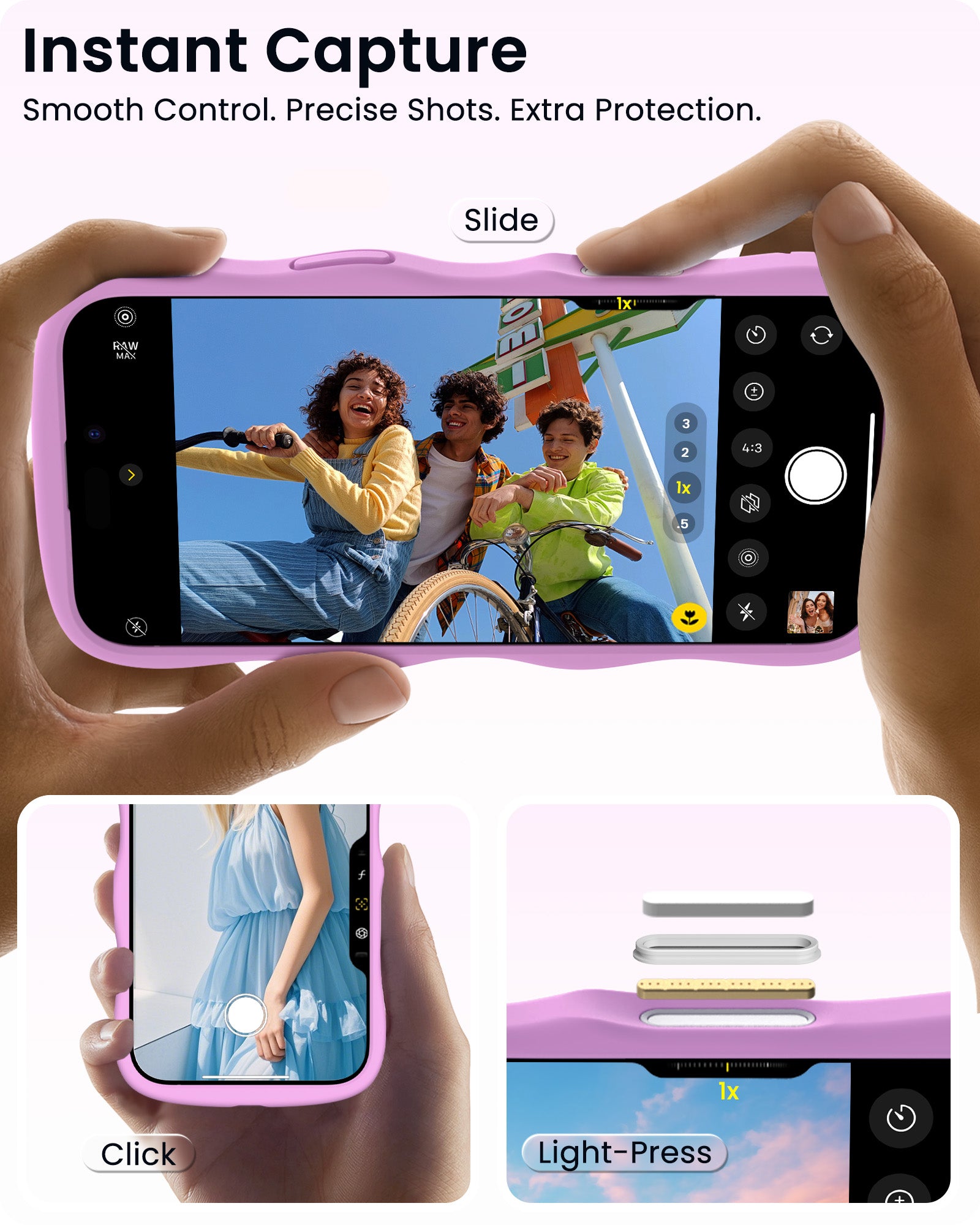 Wavy Liquid Silicone for iPhone 17 Series
