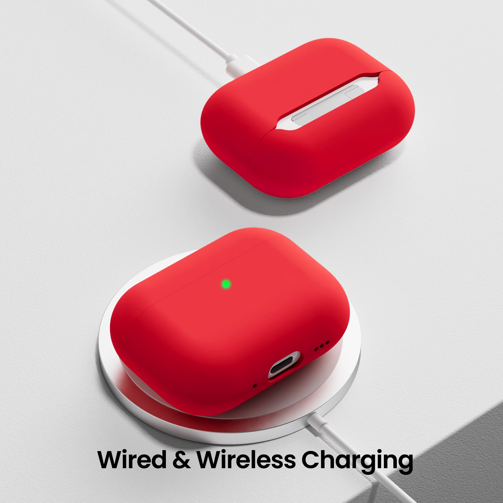 Liquid Silicone AirPods Pro 3 with Lanyard