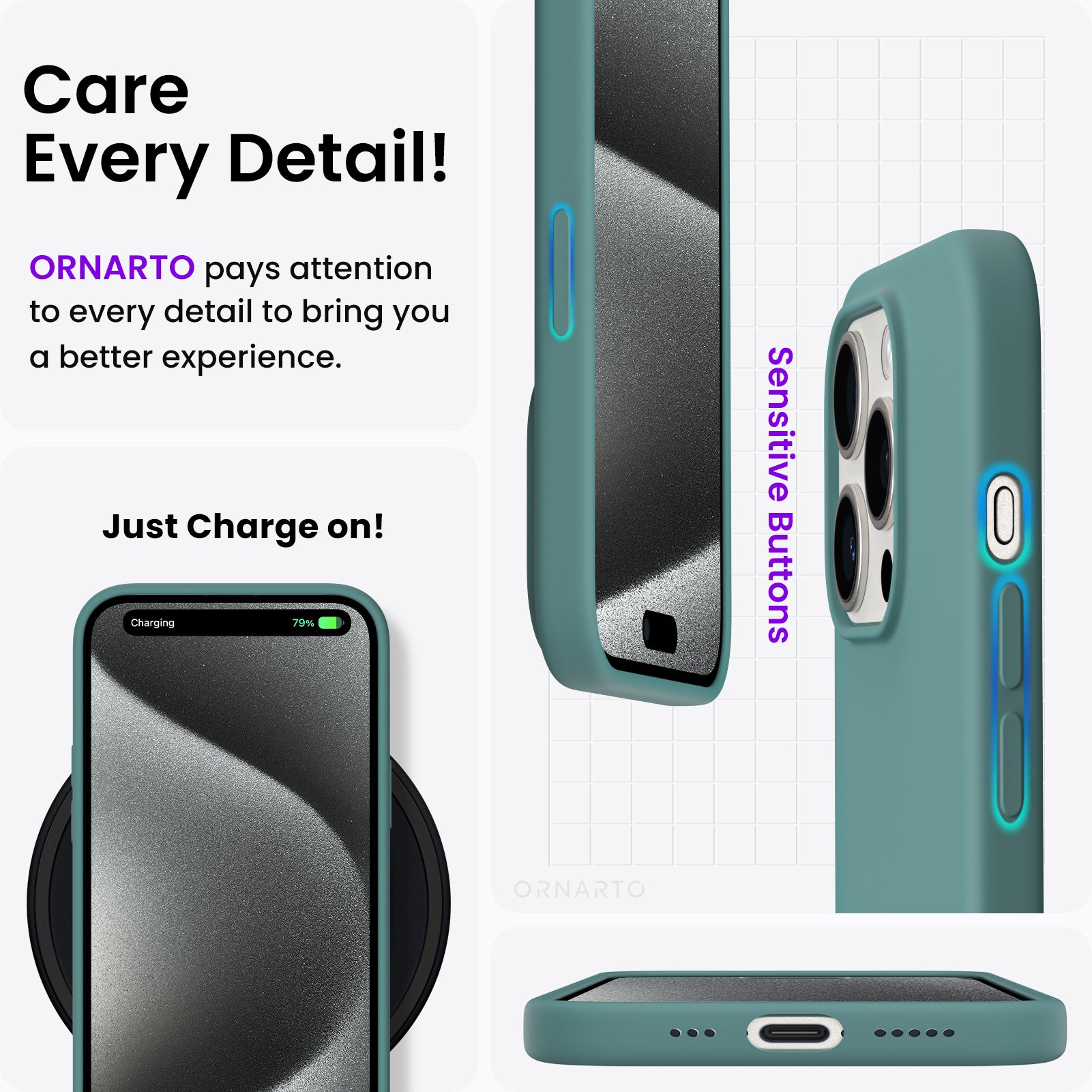 Liquid Silicone Case for iPhone 15 Series