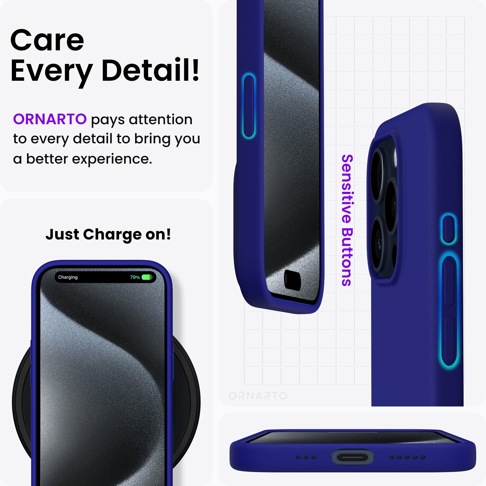 Liquid Silicone Case for iPhone 15 Series