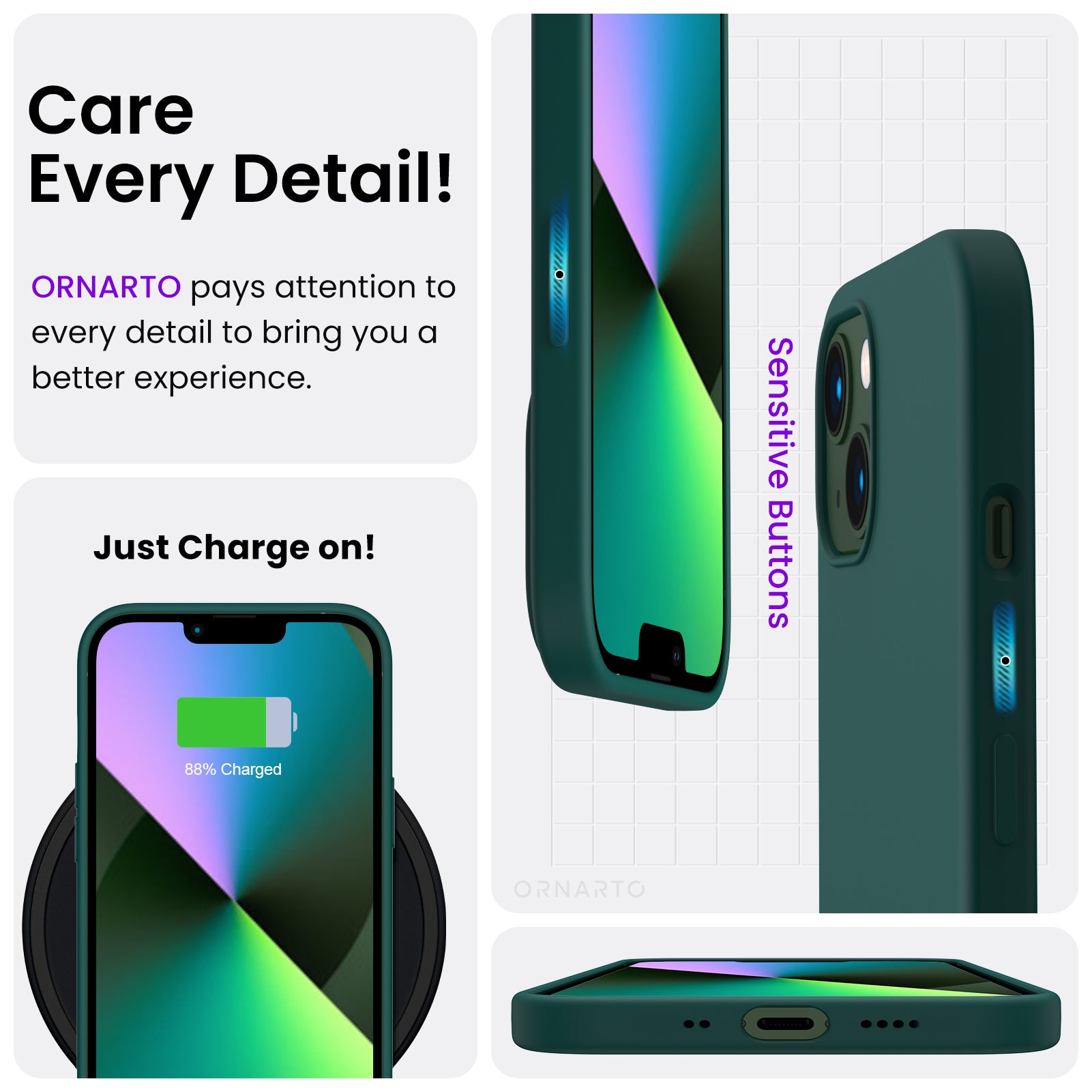 Liquid Silicone Case for iPhone 13 mini