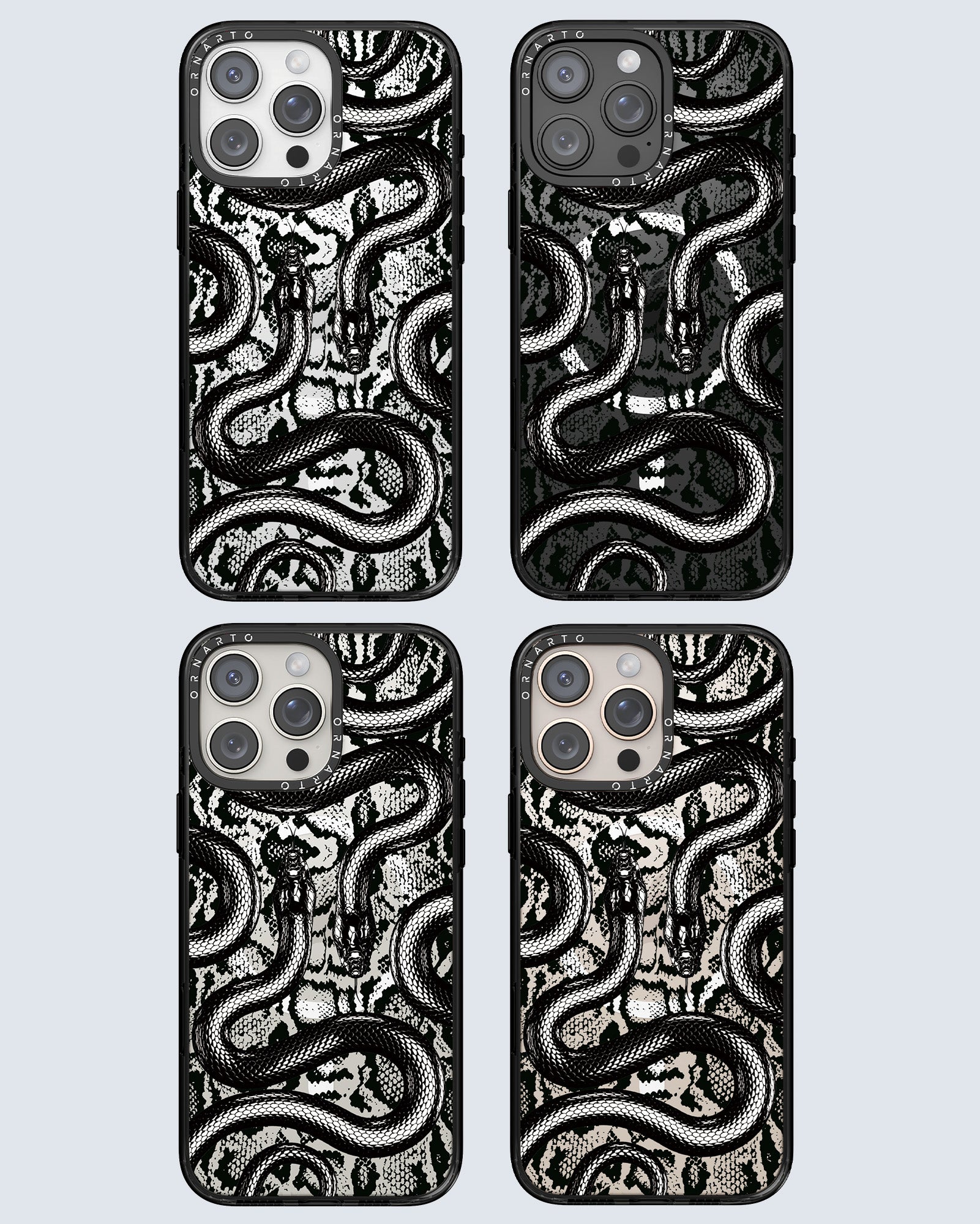 Patterned Clear Cases for iPhone 16 Pro / Pro Max