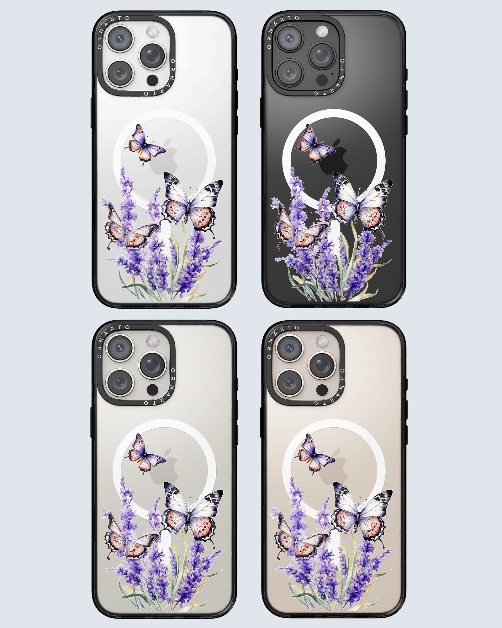 Patterned Clear Cases for iPhone 16 Pro / Pro Max