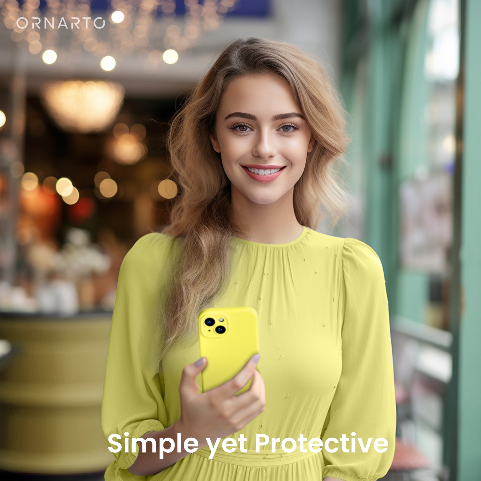 Liquid Silicone iPhone 15 Case with Camera Protection and 2 Screen Protectors