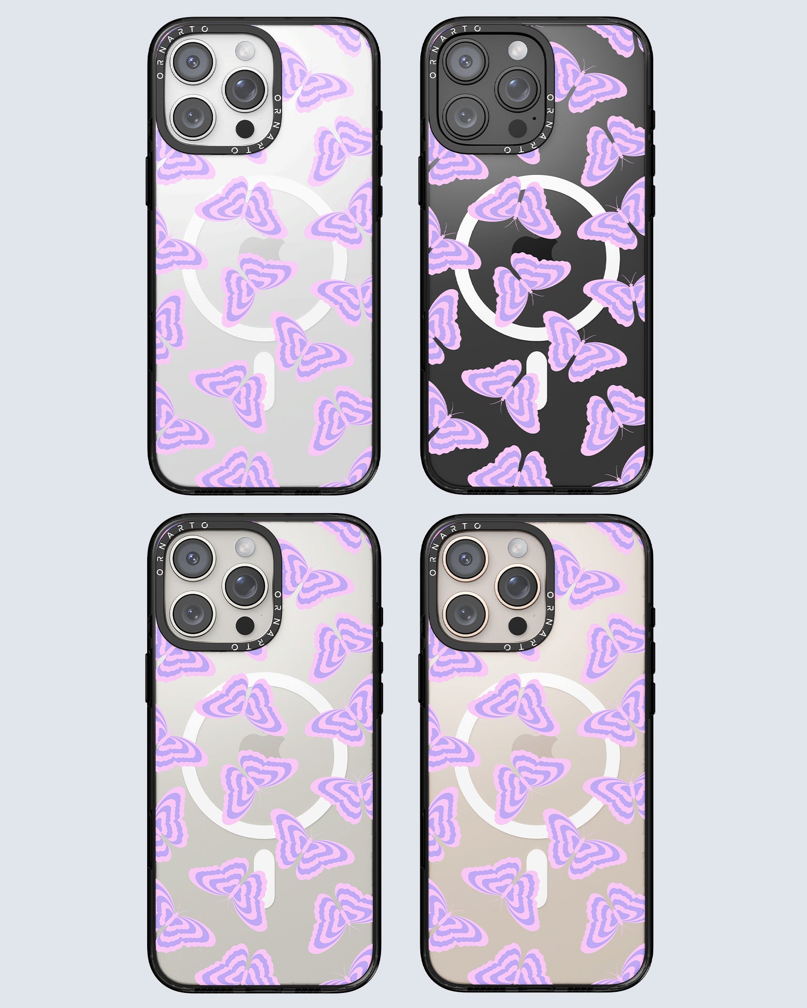 Patterned Clear Cases for iPhone 16 Pro / Pro Max