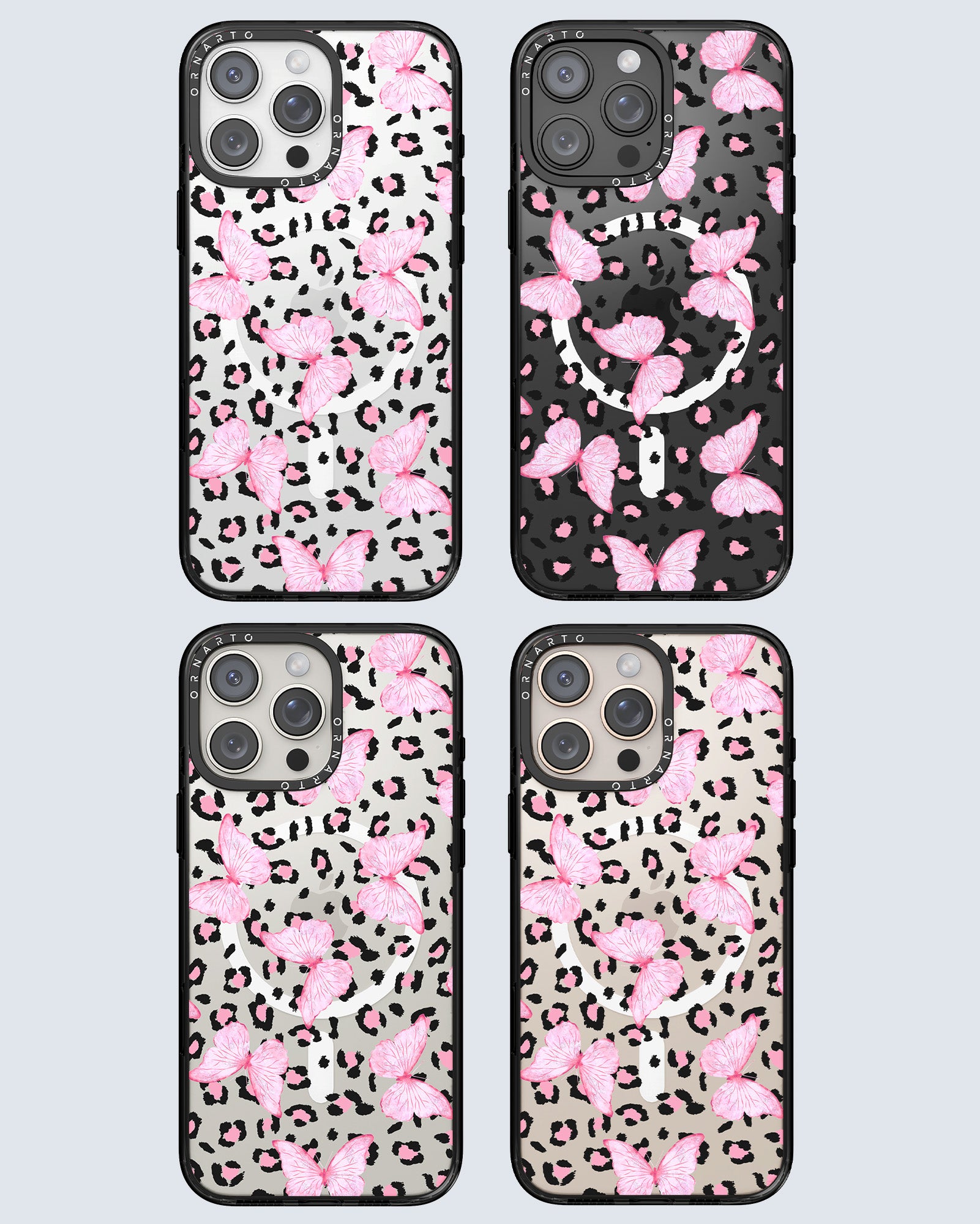 Patterned Clear Cases for iPhone 16 Pro / Pro Max