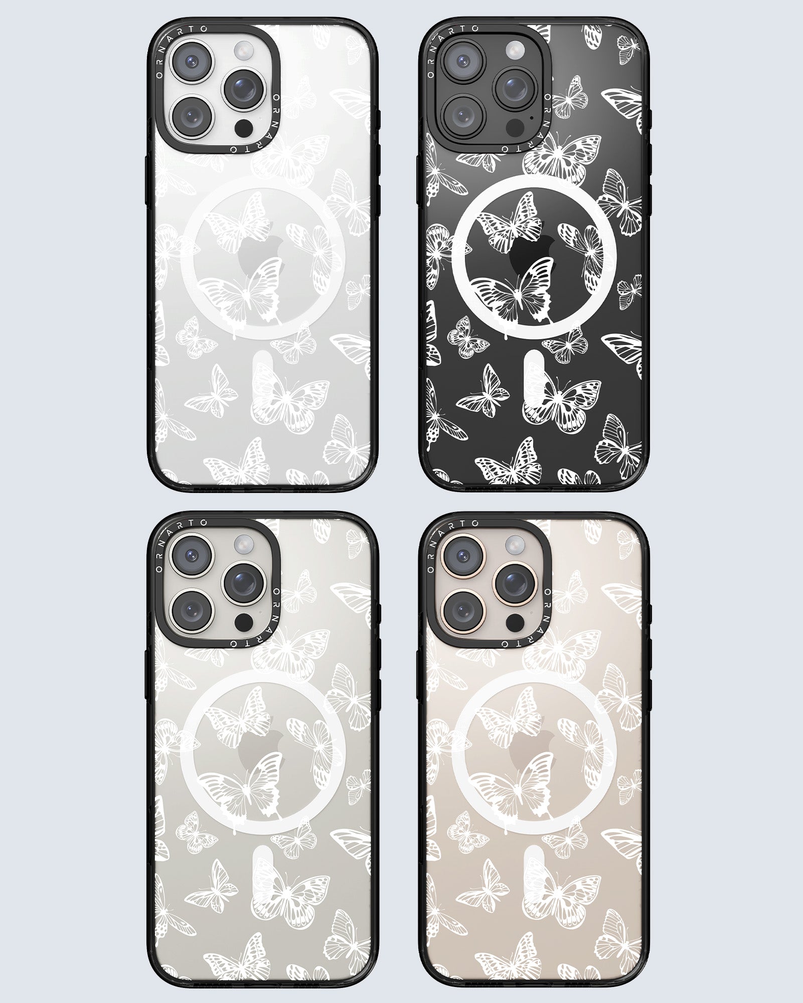 Patterned Clear Cases for iPhone 16 Pro / Pro Max