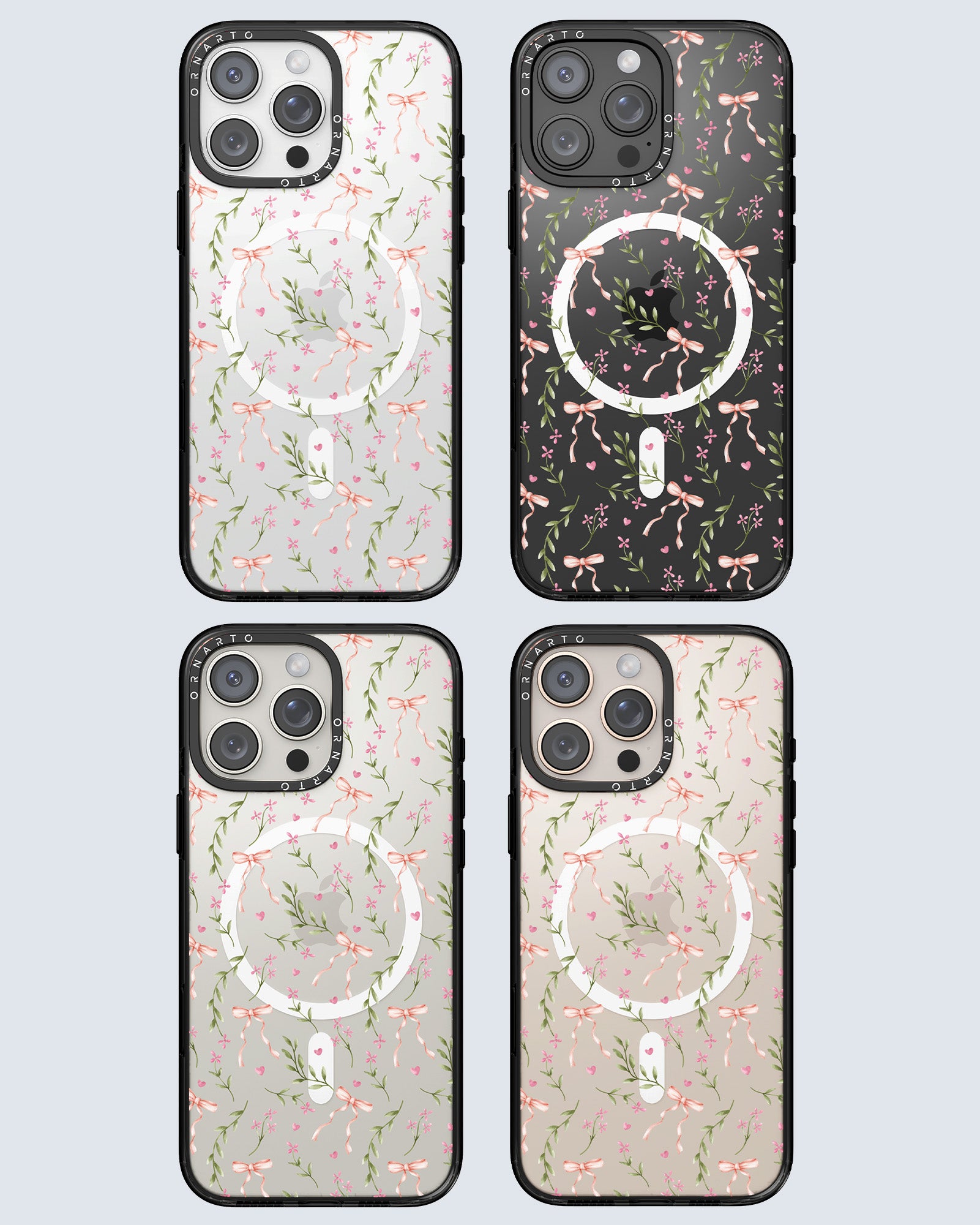 Patterned Clear Cases for iPhone 16 Pro / Pro Max