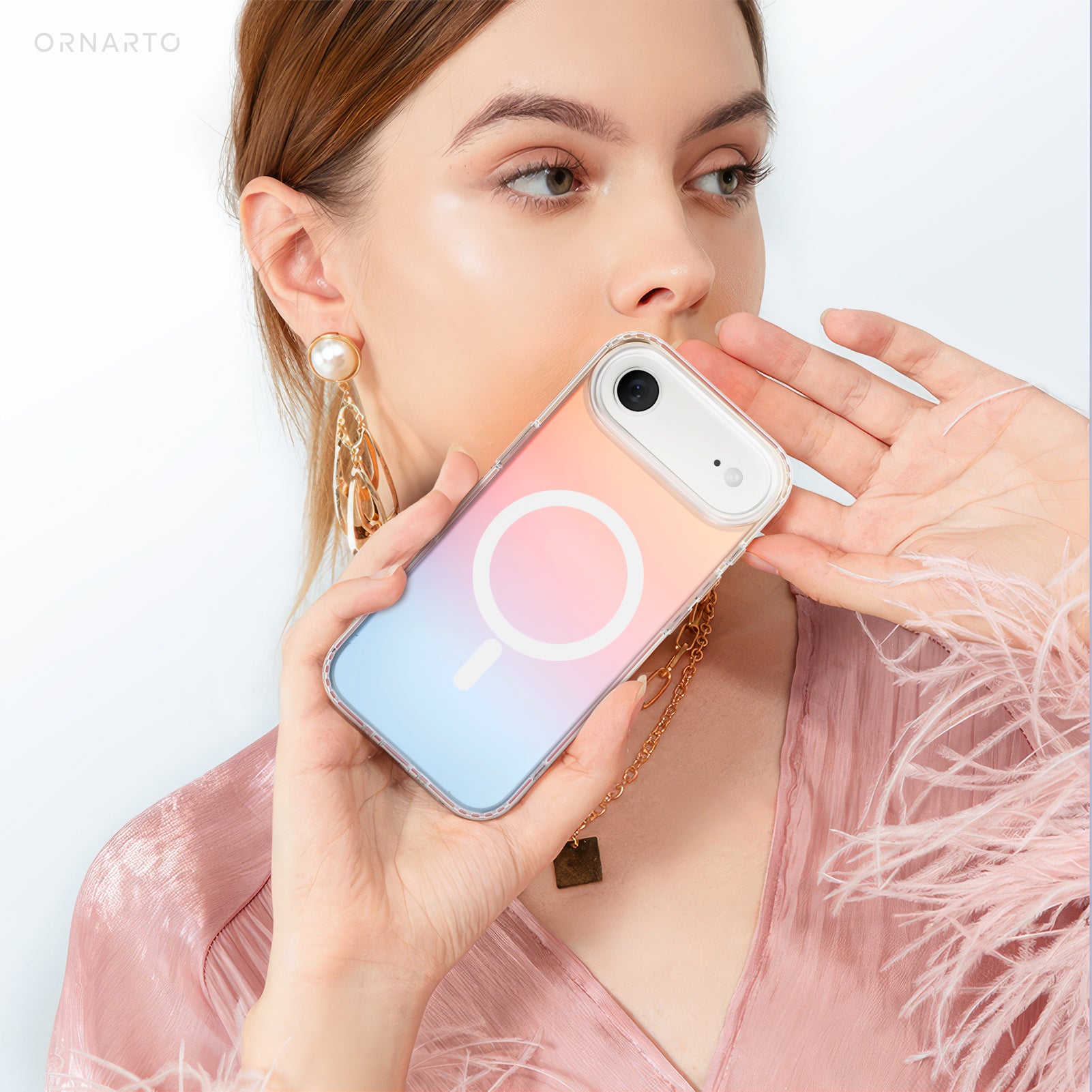 Hue for iPhone 17 Series, Fluorescent Gradient, Compatible with Magsafe