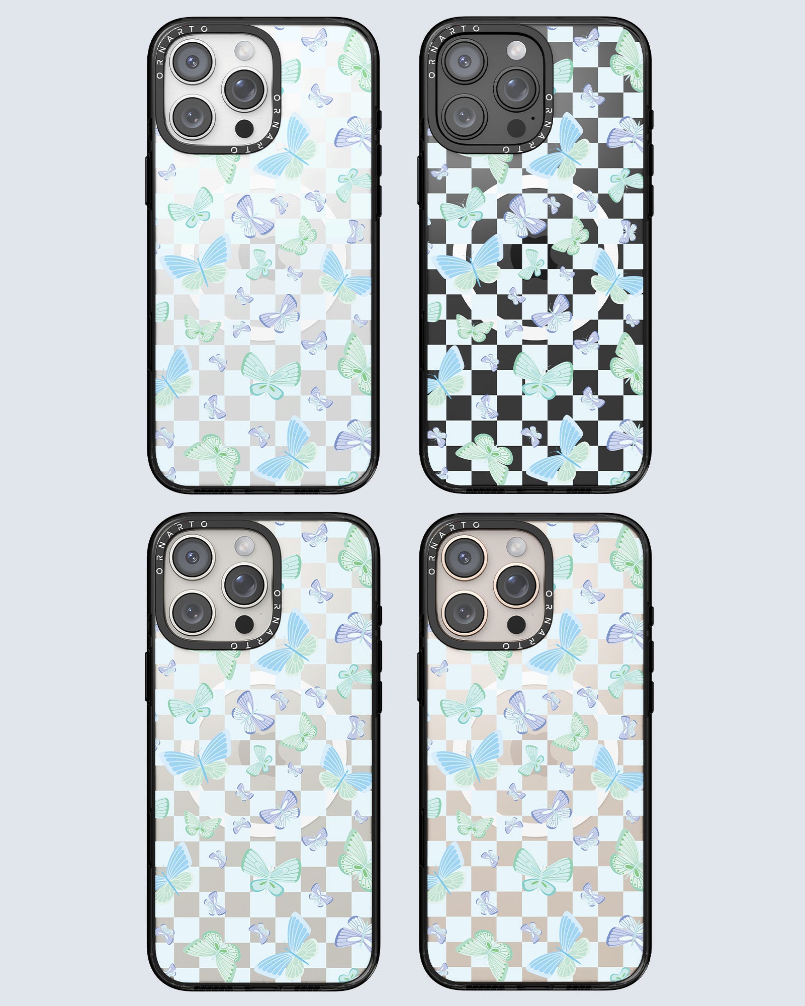 Patterned Clear Cases for iPhone 16 Pro / Pro Max