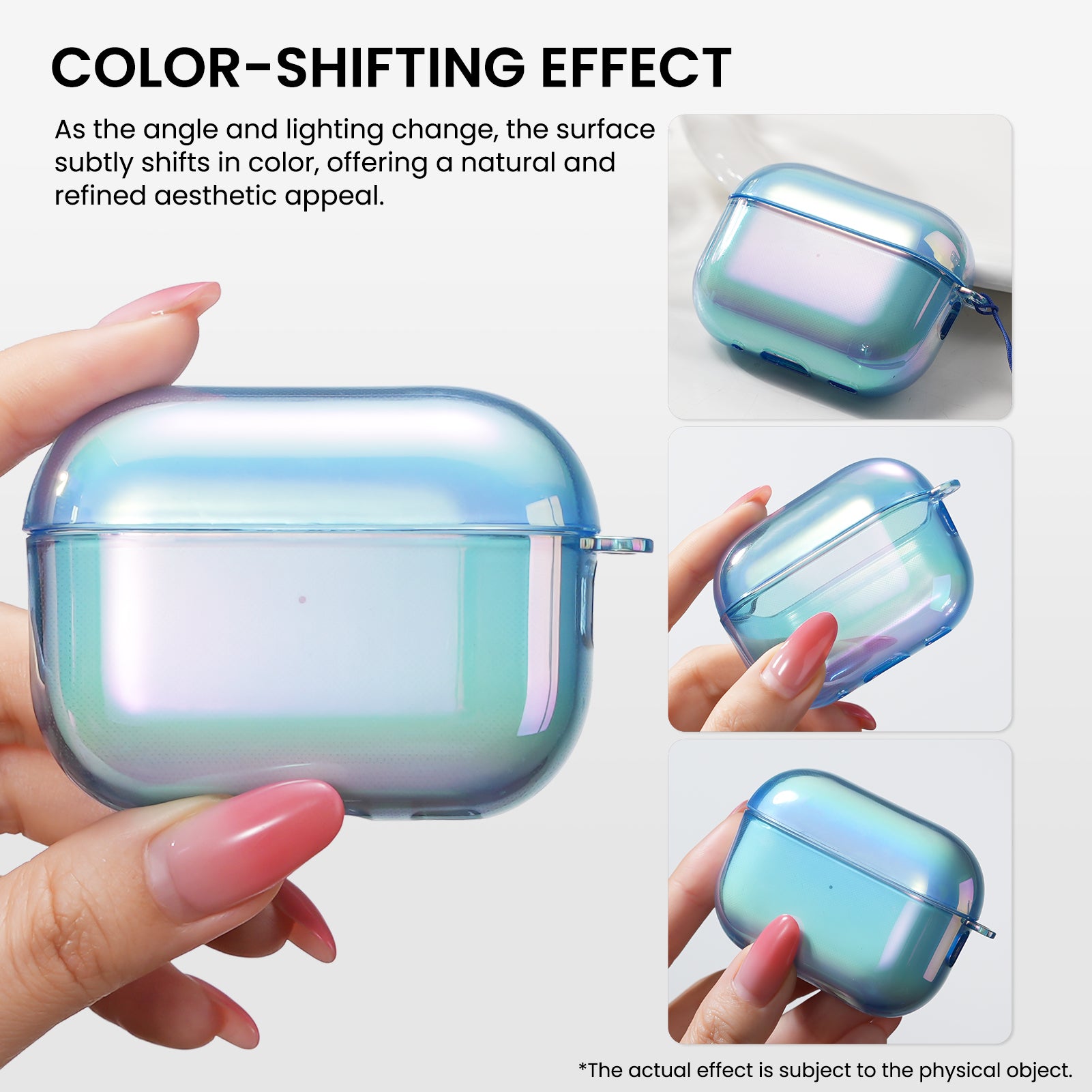 Iridescent AirPods Pro 2 with Lanyard