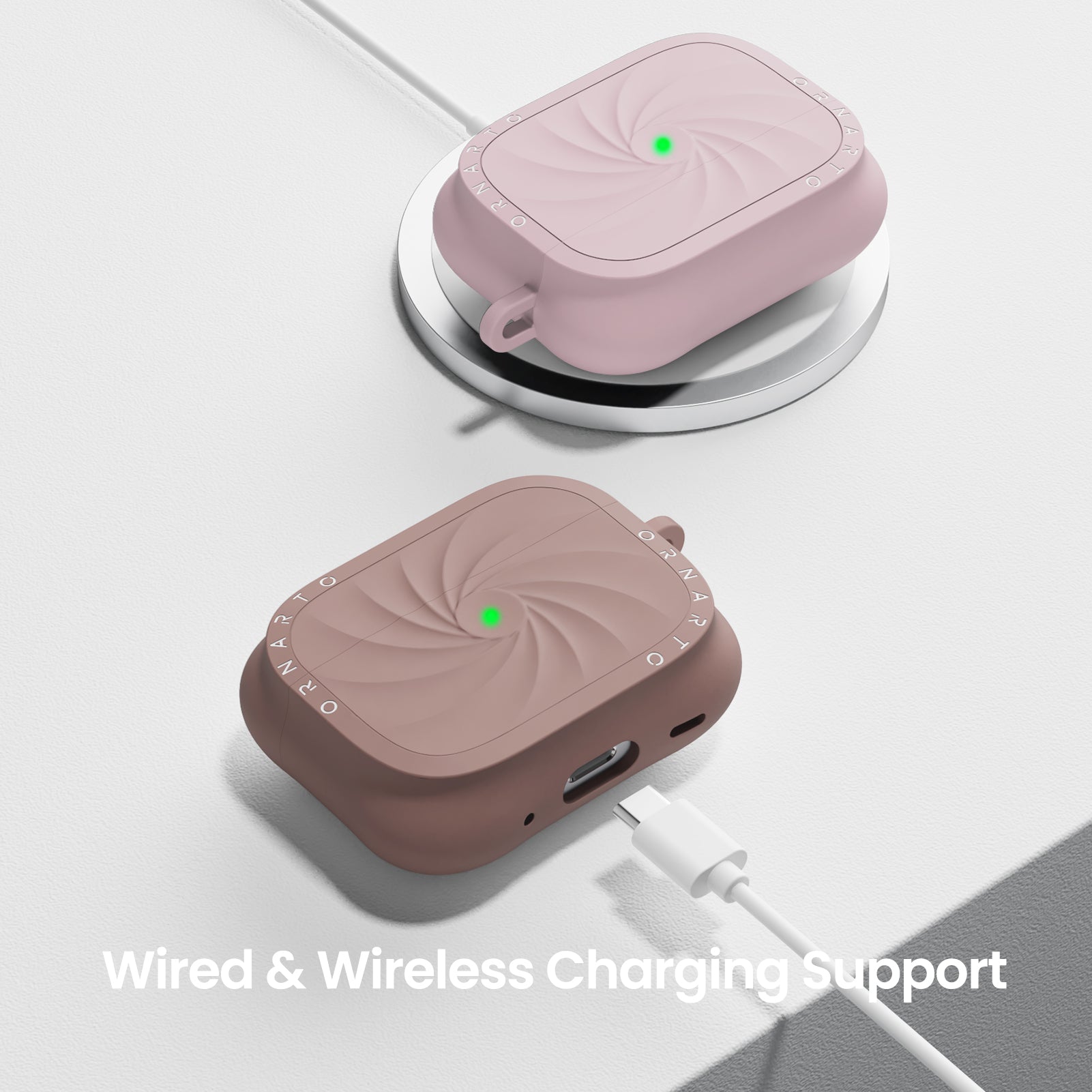 VORTUXE Liquid Silicone AirPods Pro 2 Case