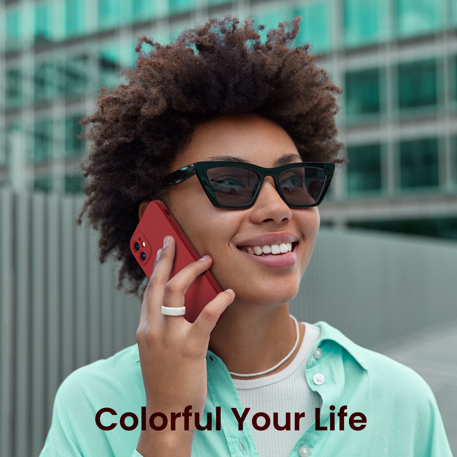 Liquid Silicone iPhone 11 Case with Camera Protection and 2 Screen Protectors