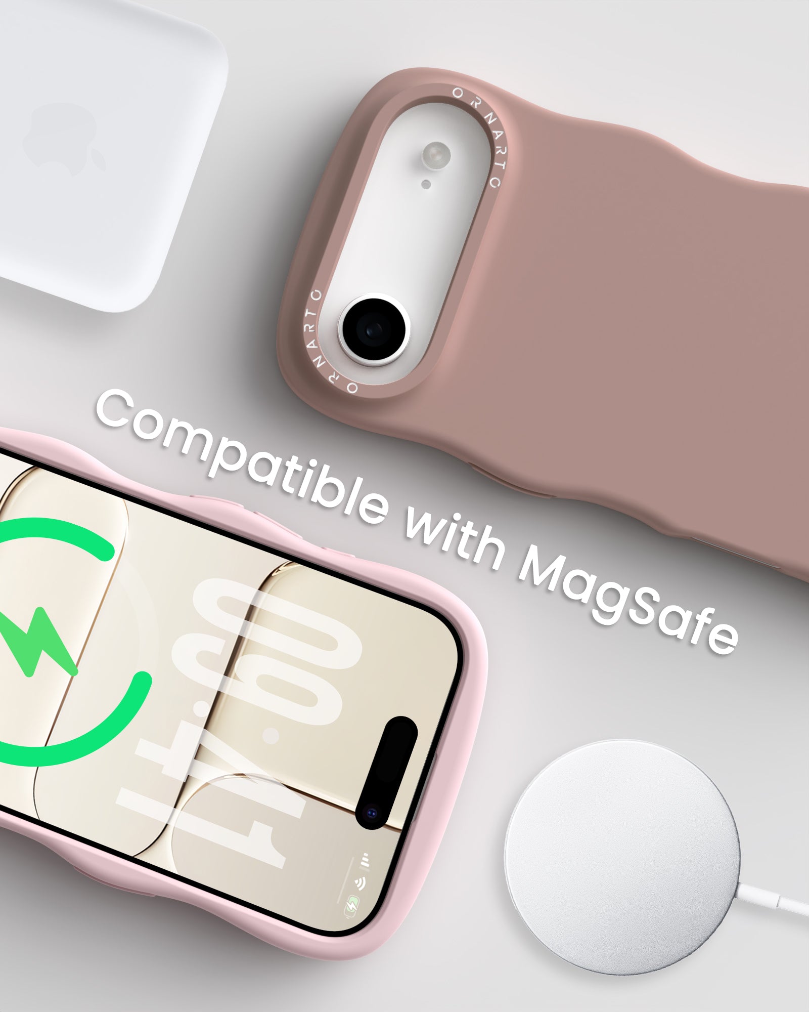 Wavy Liquid Silicone for iPhone 17 Series