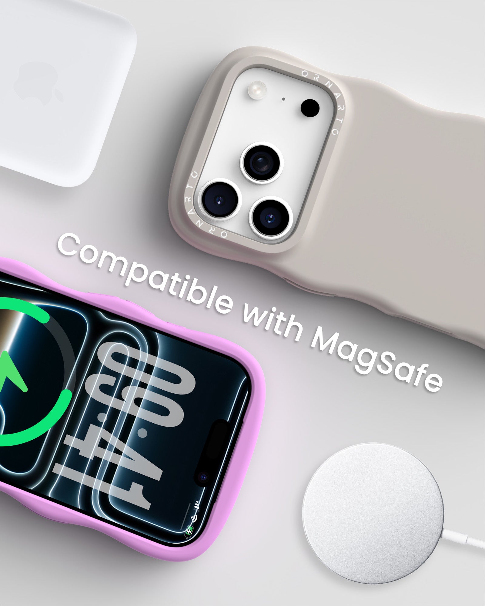Wavy Liquid Silicone for iPhone 17 Series
