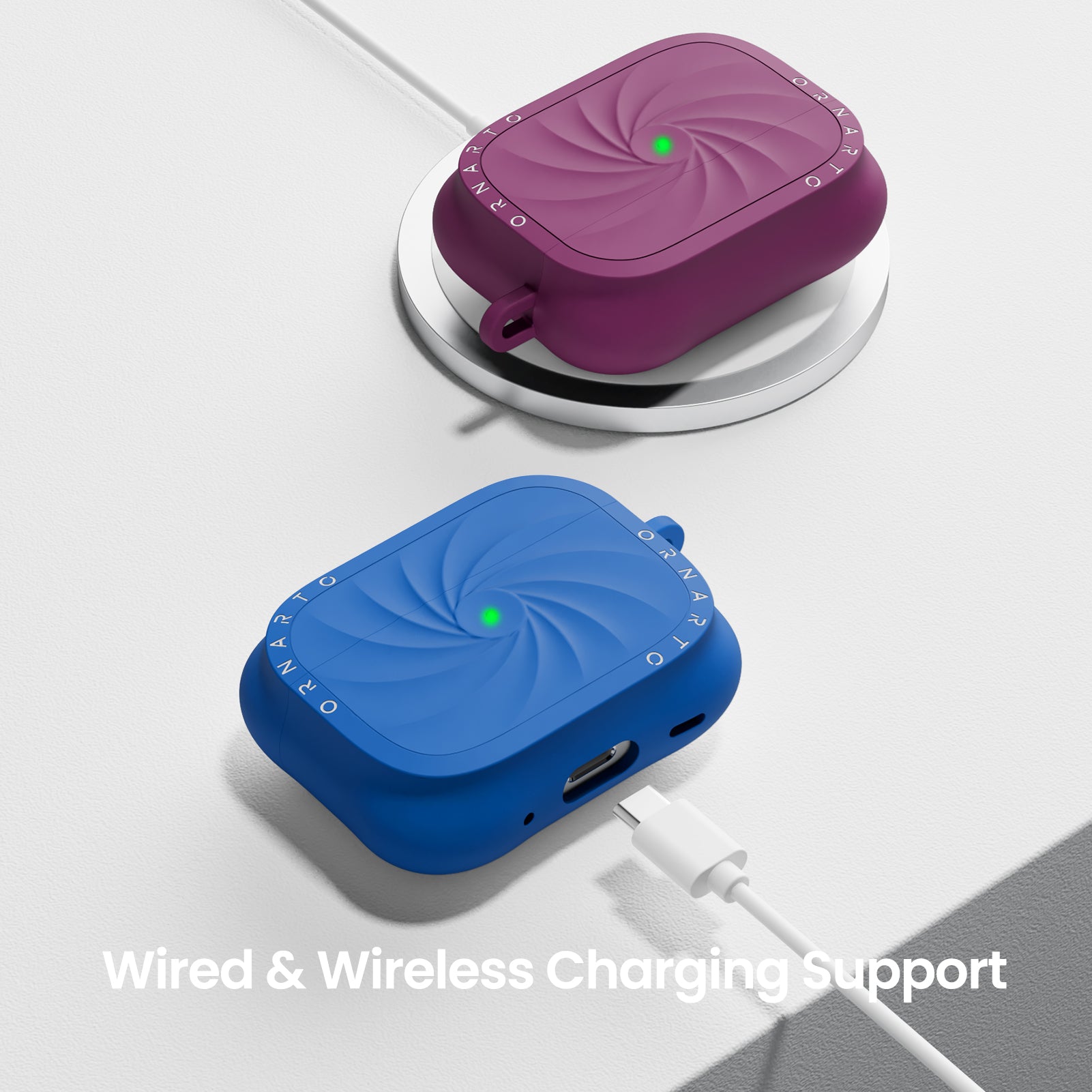 VORTUXE Liquid Silicone AirPods Pro 2 Case