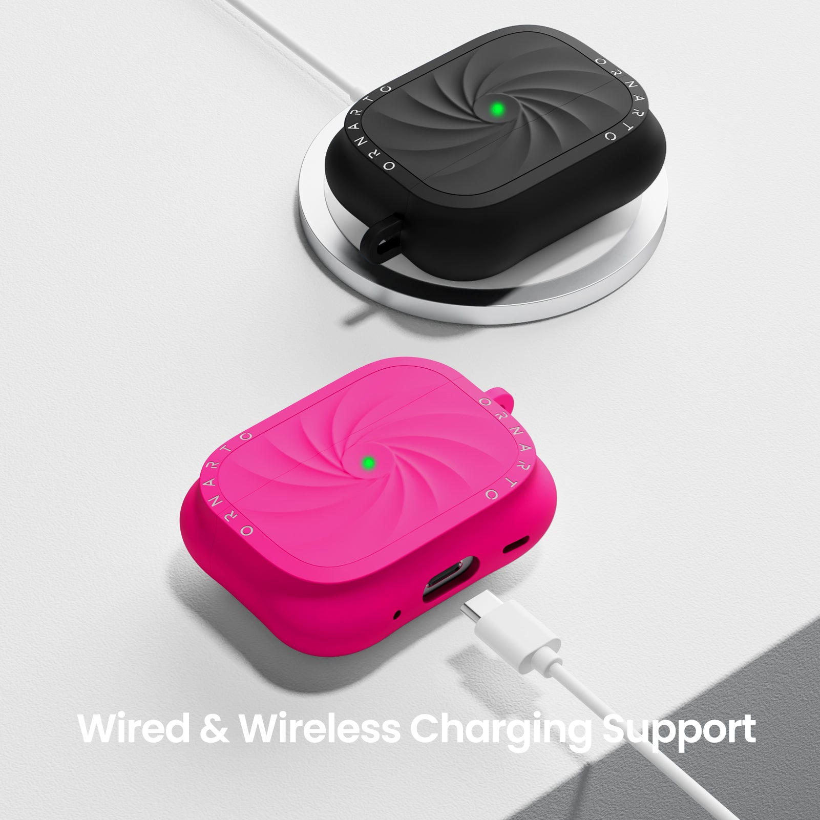 VORTUXE Liquid Silicone AirPods Pro 2 Case