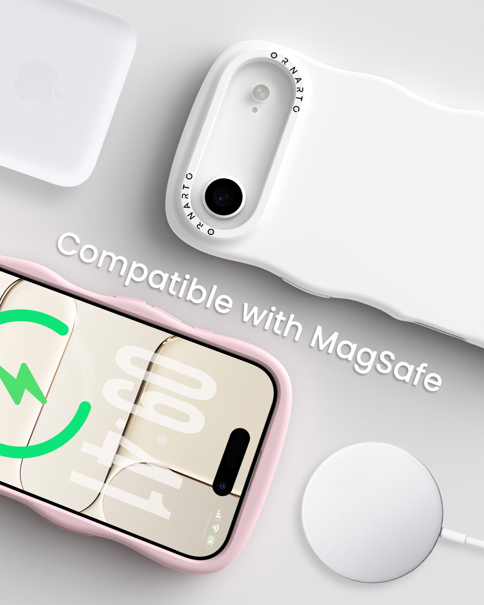 Wavy Liquid Silicone for iPhone 17 Series