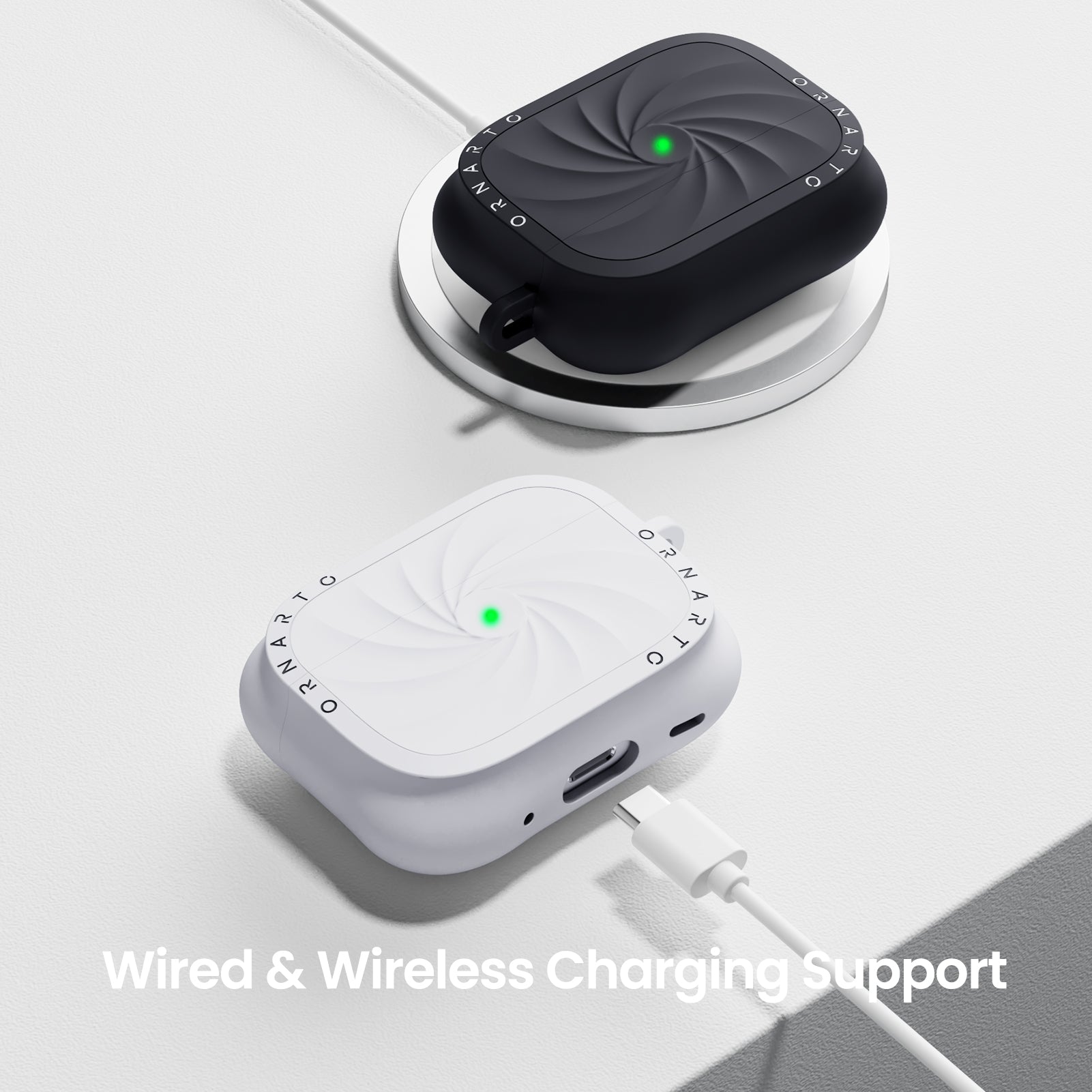 VORTUXE Liquid Silicone AirPods Pro 2 Case