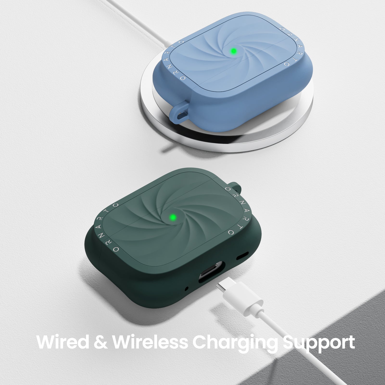 VORTUXE Liquid Silicone AirPods Pro 2 Case