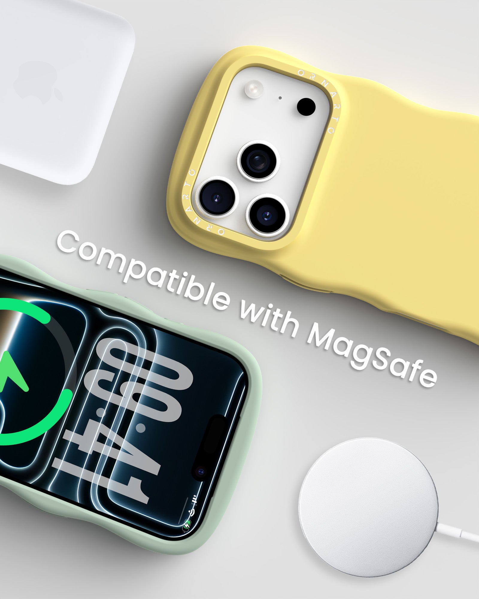 Wavy Liquid Silicone for iPhone 17 Series