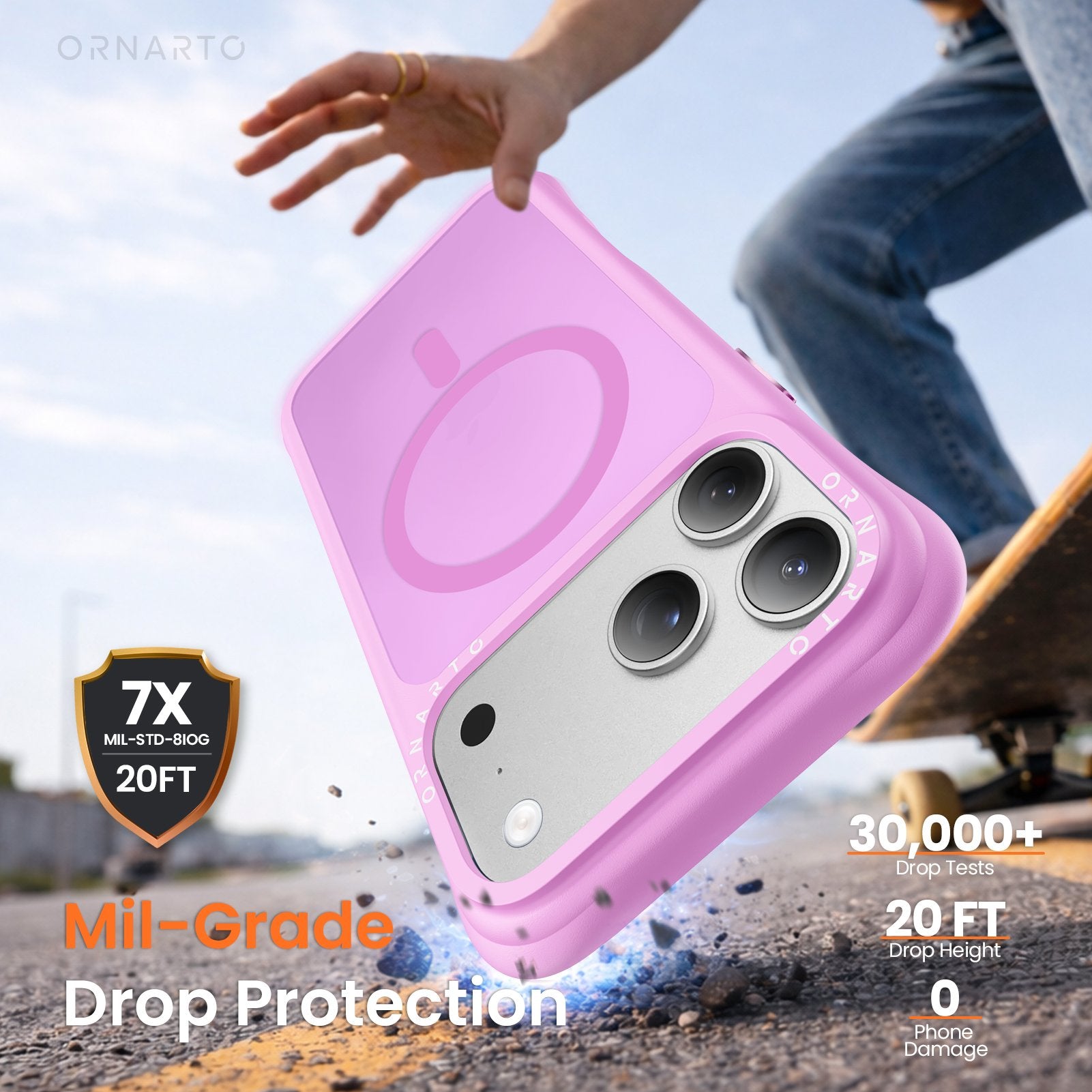 Airbuffer Gecko-Grip Case für iPhone 17 Serie