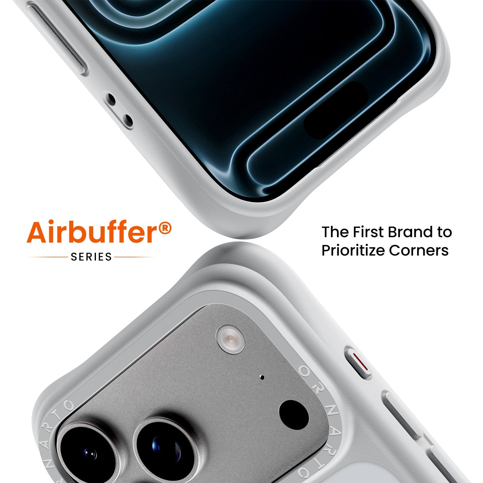 Airbuffer Gecko-Grip Case für iPhone 17 Serie