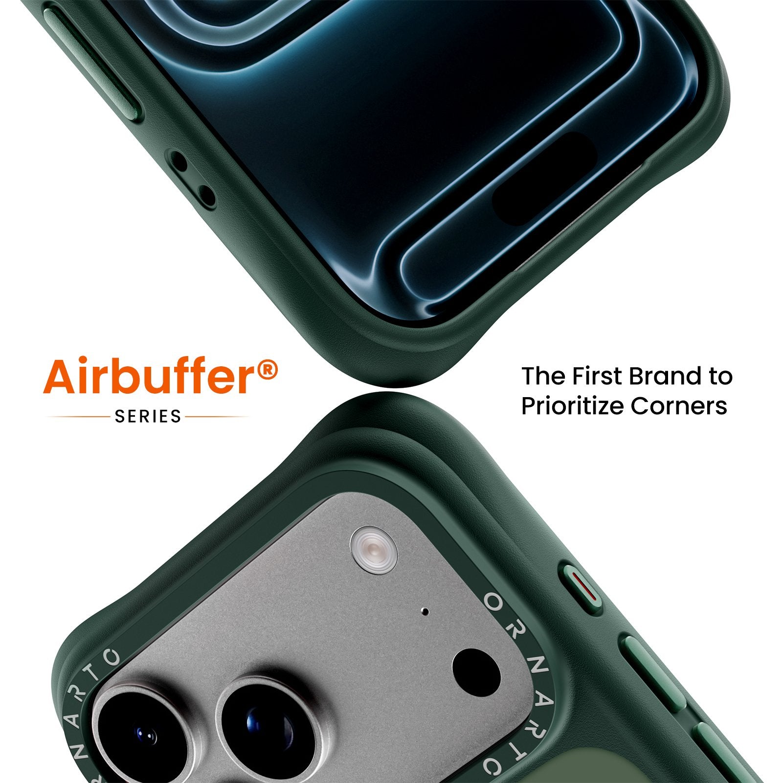 Airbuffer Gecko-Grip Case für iPhone 17 Serie