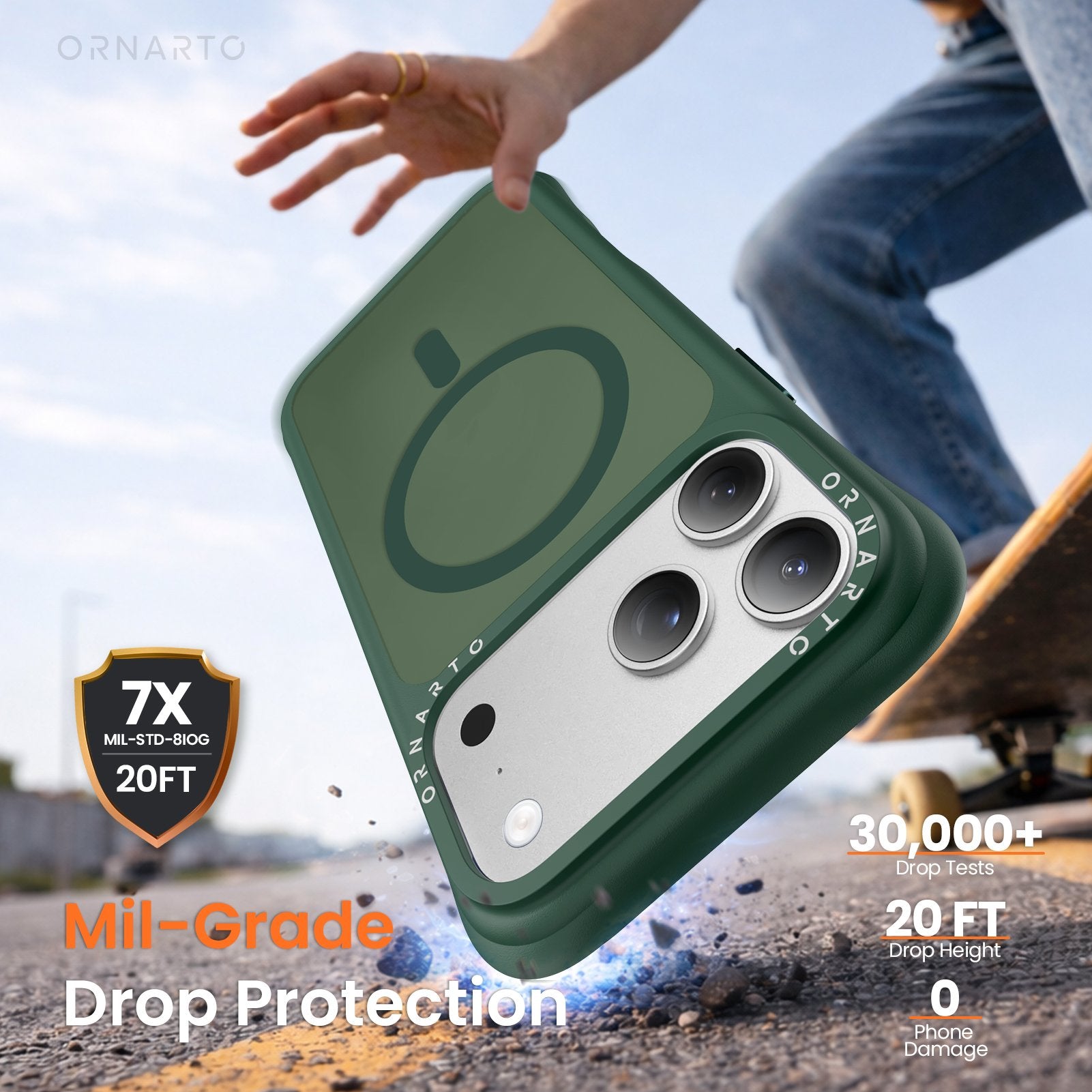 Airbuffer Gecko-Grip Case für iPhone 17 Serie