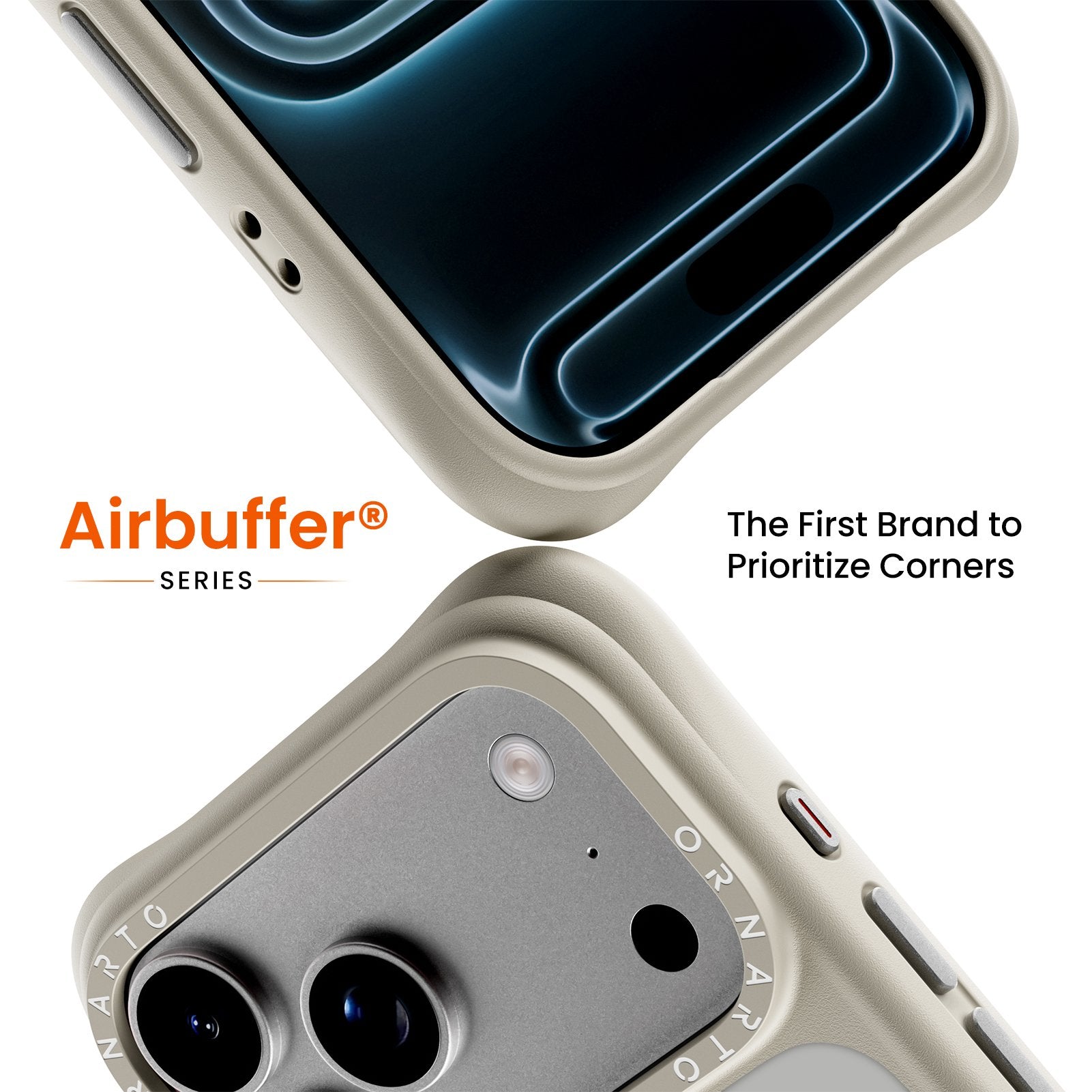 Airbuffer Gecko-Grip Case für iPhone 17 Serie