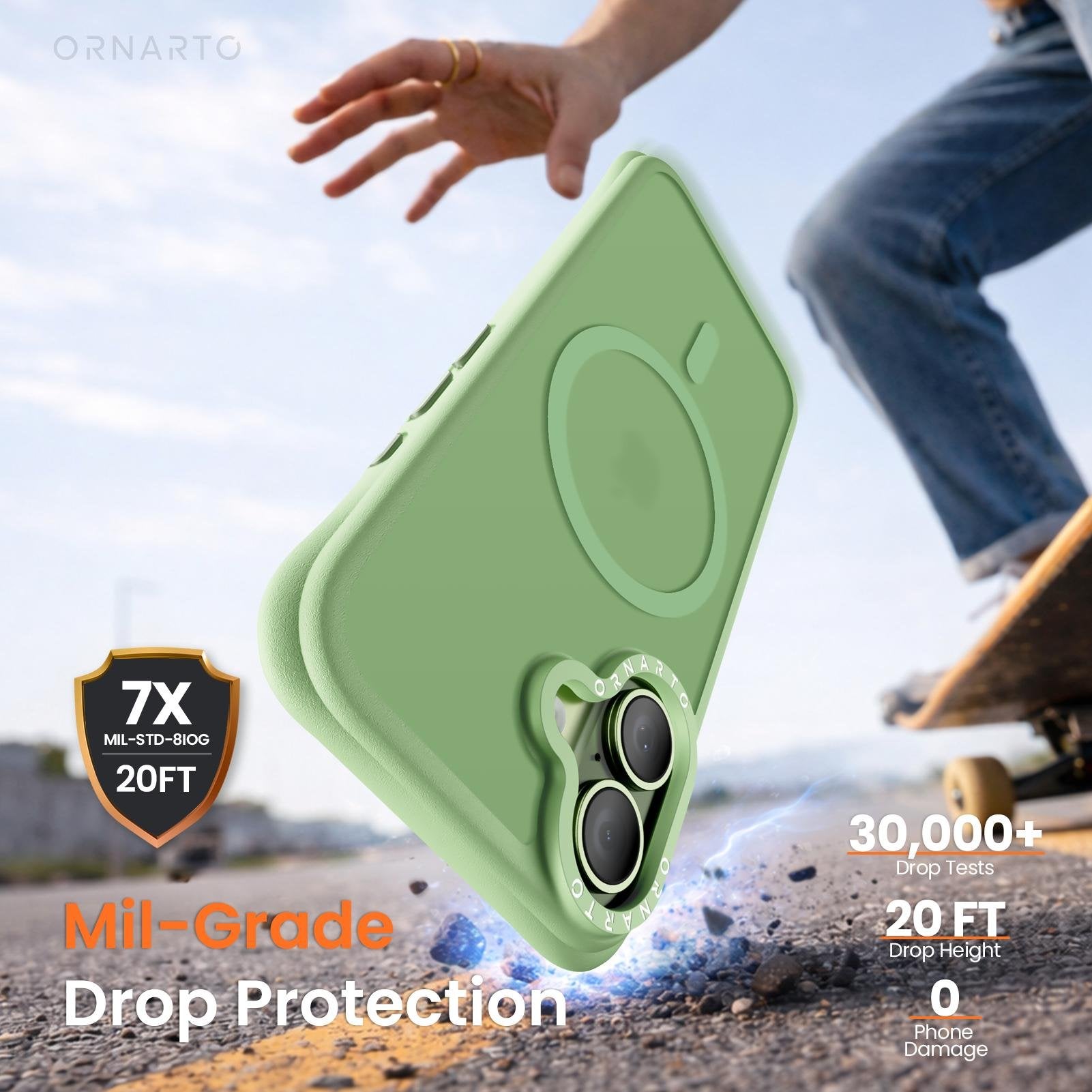 Airbuffer Gecko-Grip Case für iPhone 17 Serie