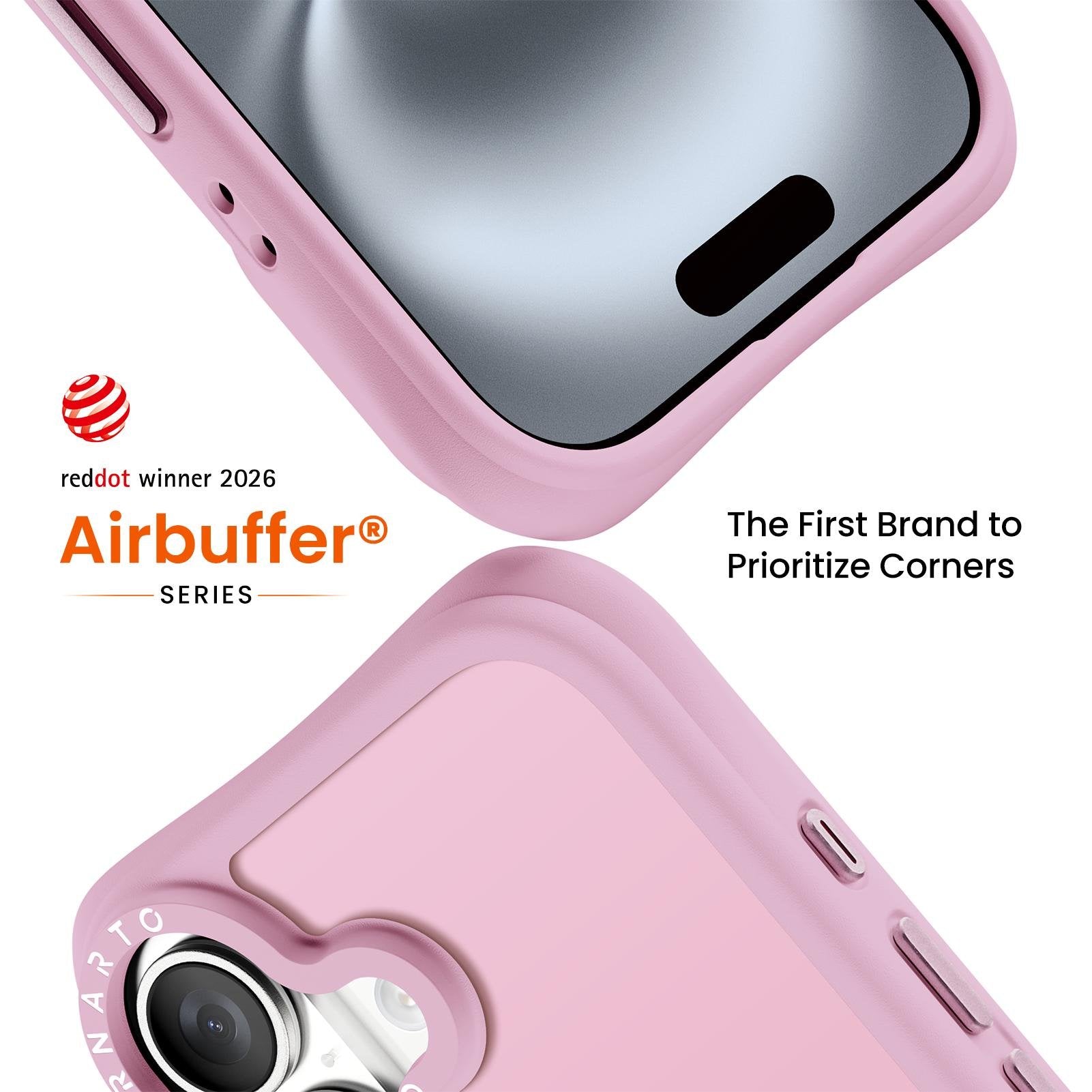 Airbuffer Gecko-Grip Case for iPhone 16 Series