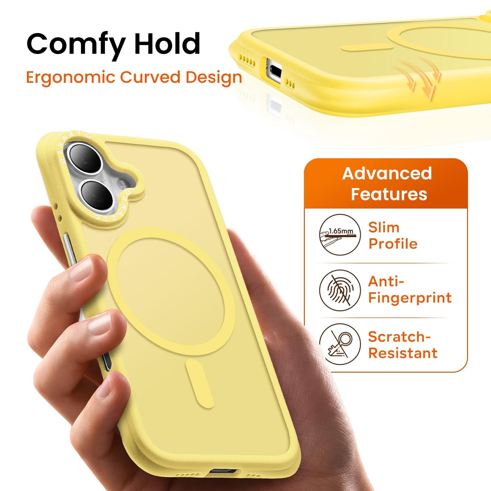 Airbuffer Gecko-Grip Case for iPhone 16 Series