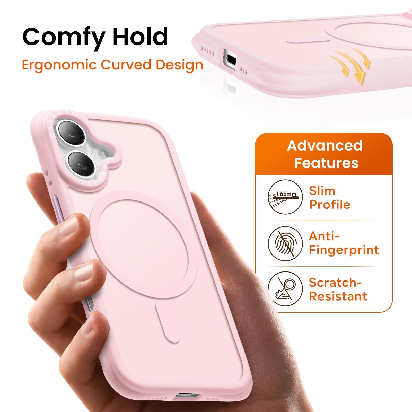 Airbuffer Gecko-Grip Case for iPhone 16 Series