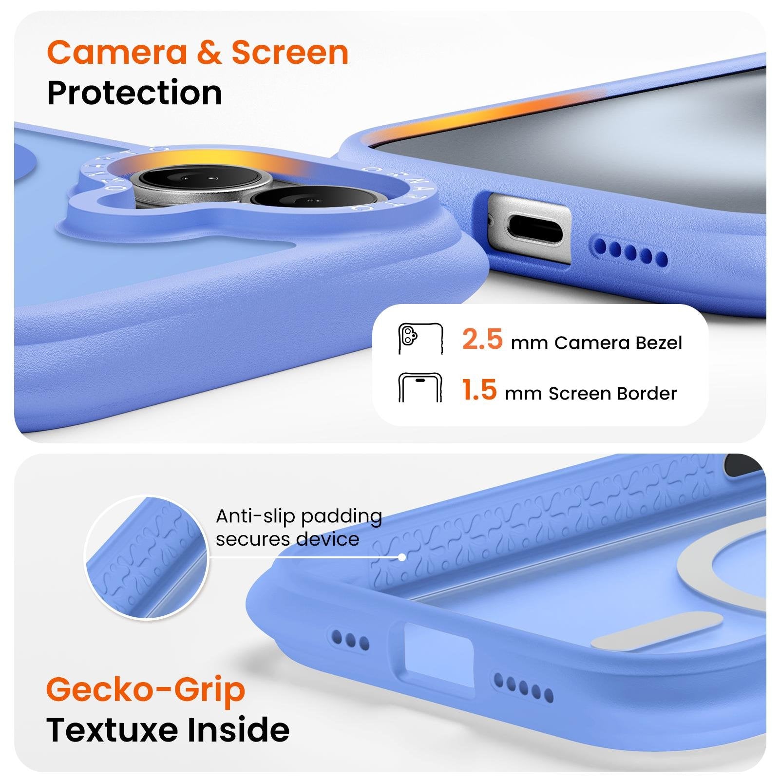 Airbuffer Gecko-Grip Case for iPhone 16 Series
