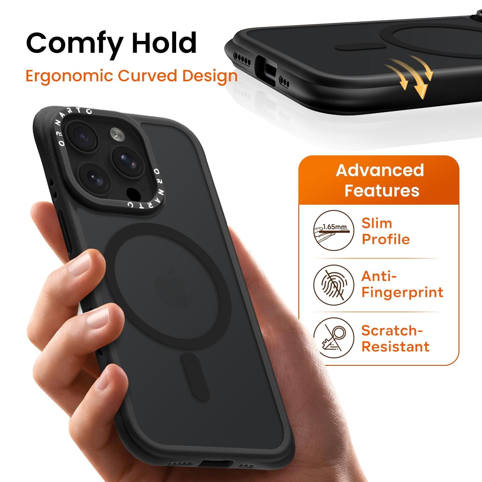 Airbuffer Gecko-Grip Case for iPhone 16 Series