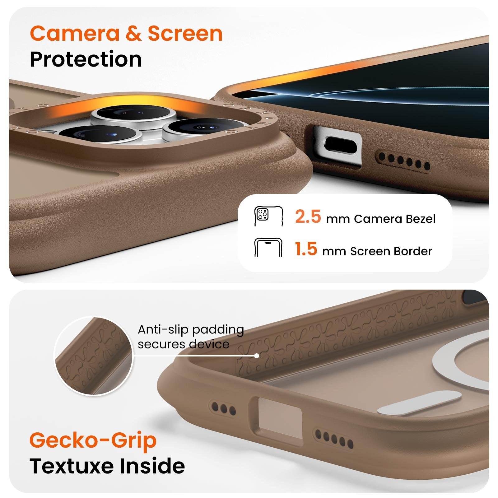Airbuffer Gecko-Grip Case for iPhone 16 Series