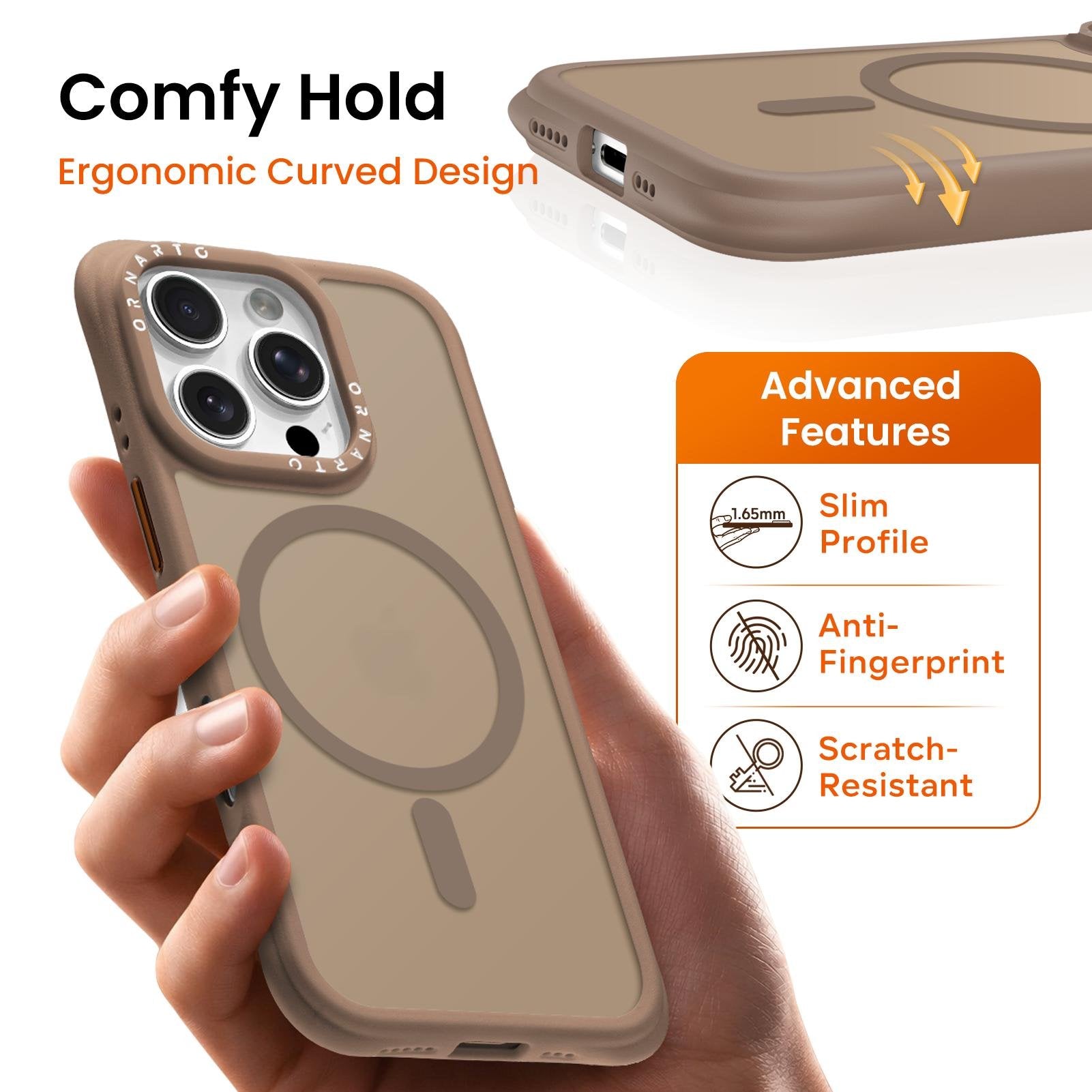 Airbuffer Gecko-Grip Case for iPhone 16 Series
