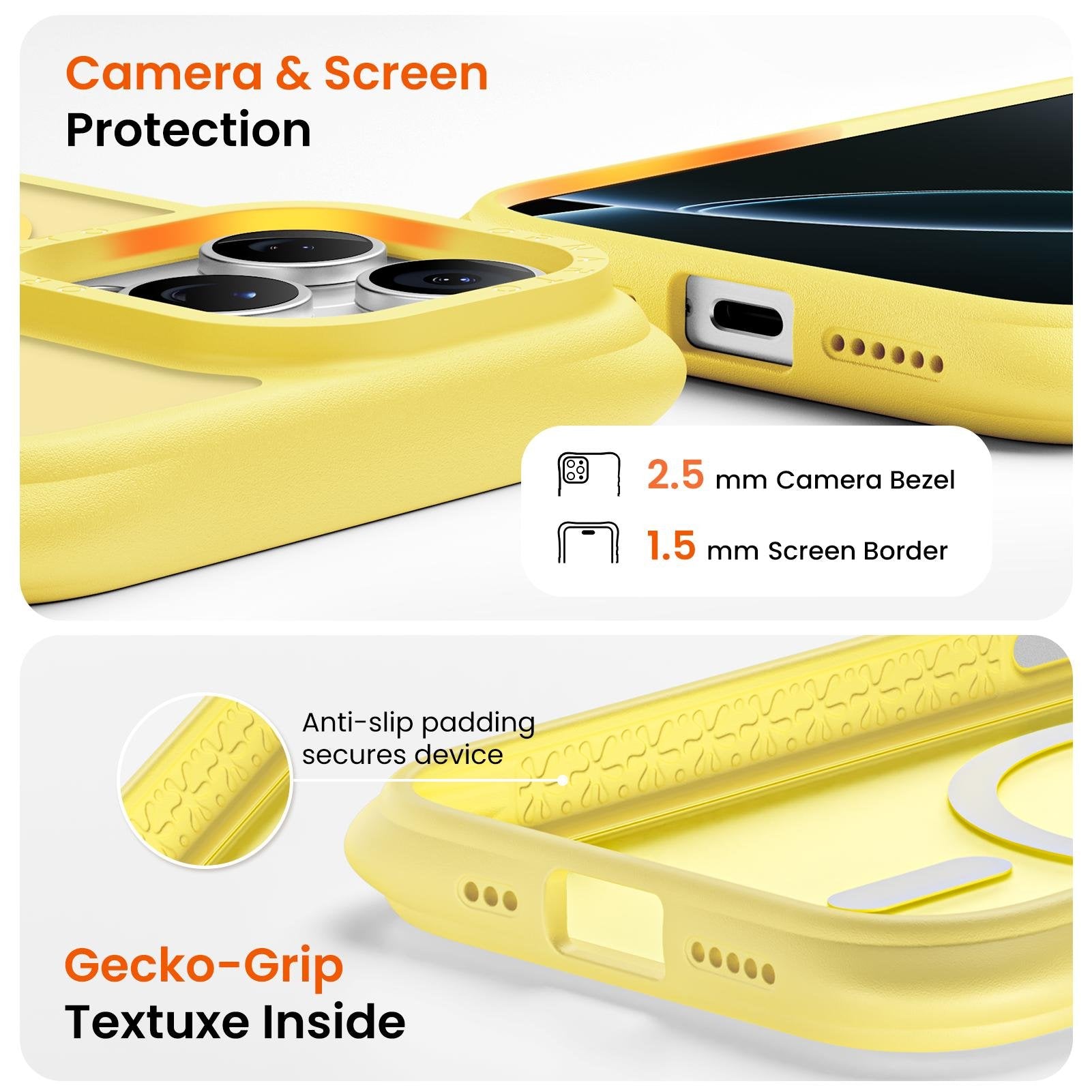 Airbuffer Gecko-Grip Case for iPhone 16 Series