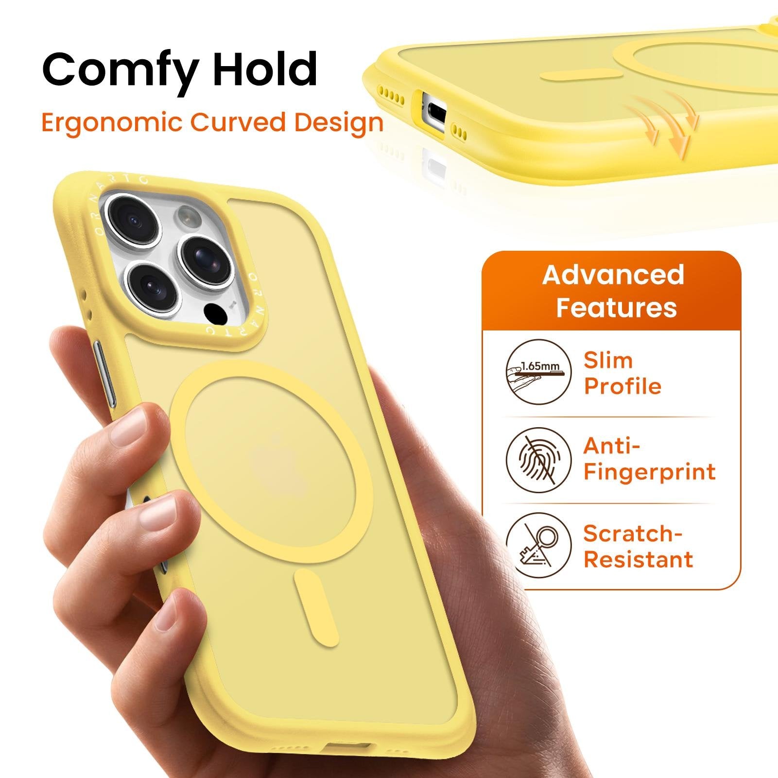 Airbuffer Gecko-Grip Case for iPhone 16 Series