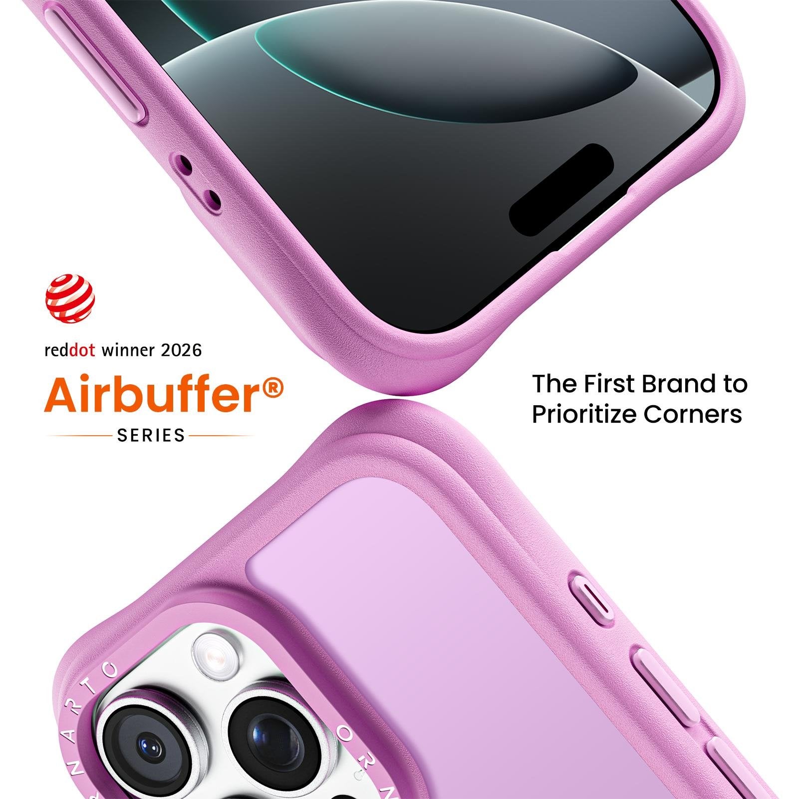 Airbuffer Gecko-Grip Case for iPhone 16 Series