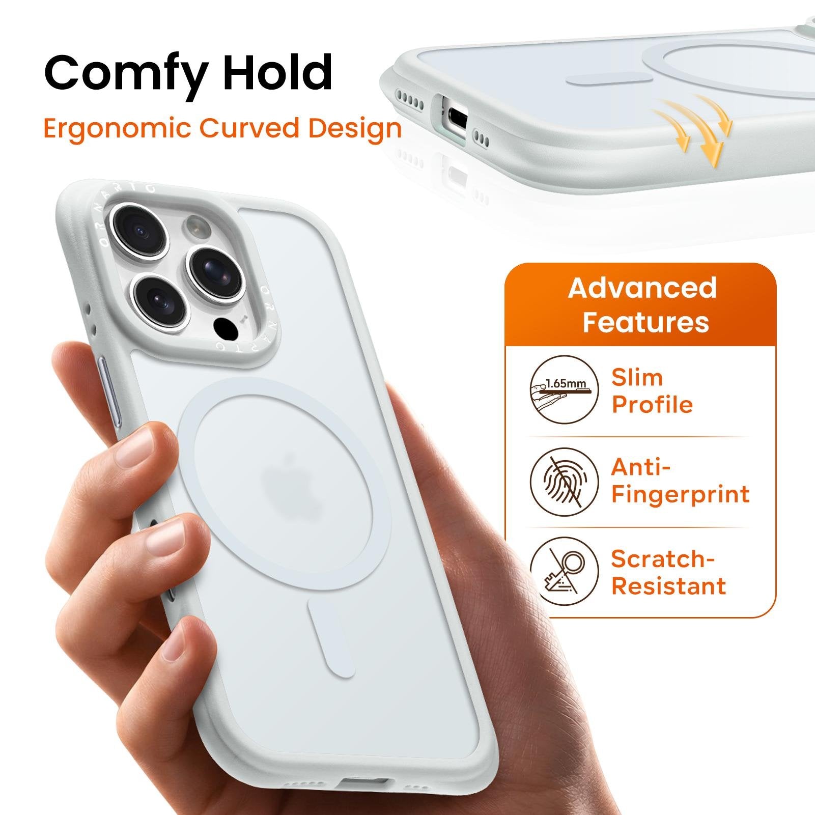 Airbuffer Gecko-Grip Case for iPhone 16 Series