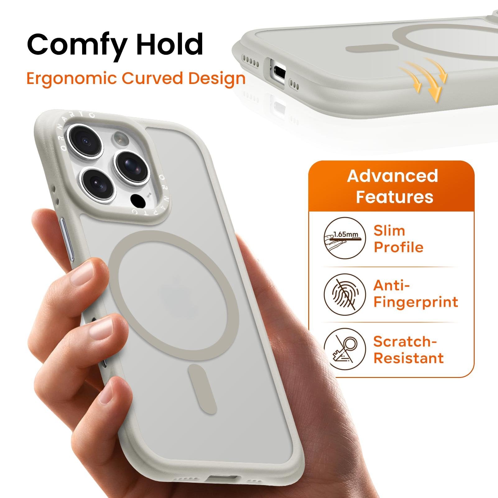 Airbuffer Gecko-Grip Case for iPhone 16 Series