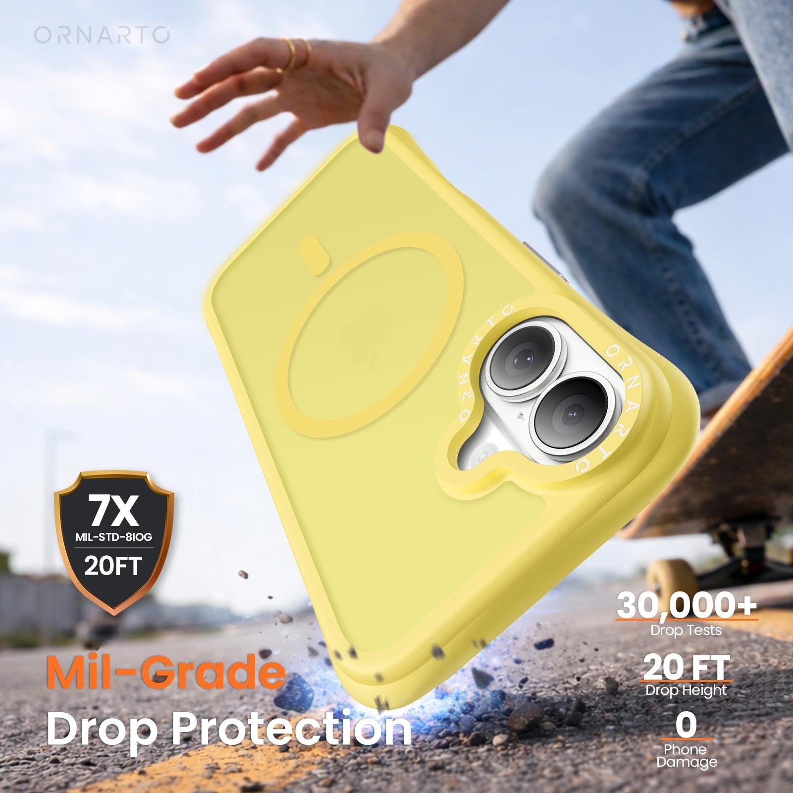 Airbuffer Gecko-Grip Case für iPhone 17 Serie