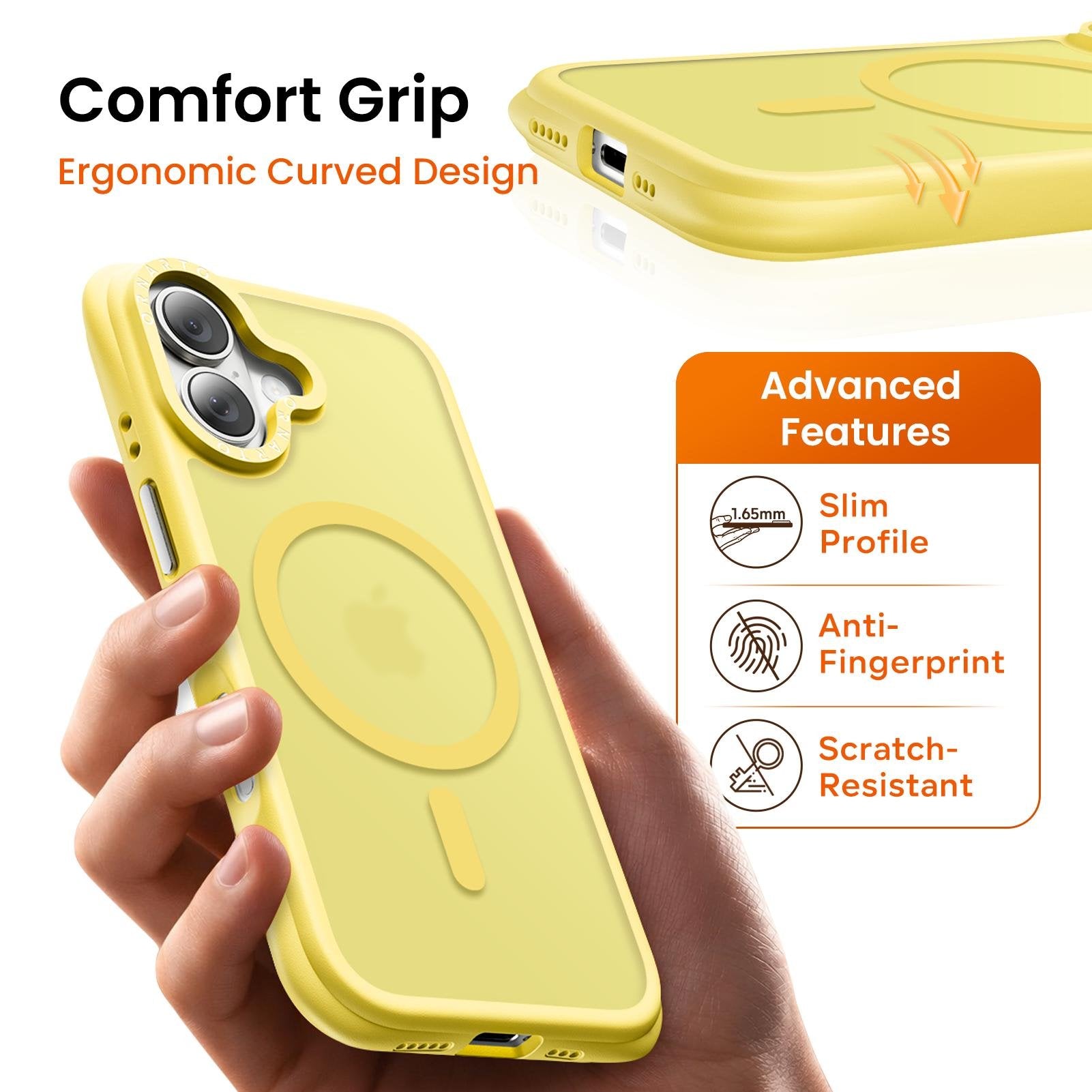 Airbuffer Gecko-Grip Case für iPhone 17 Serie