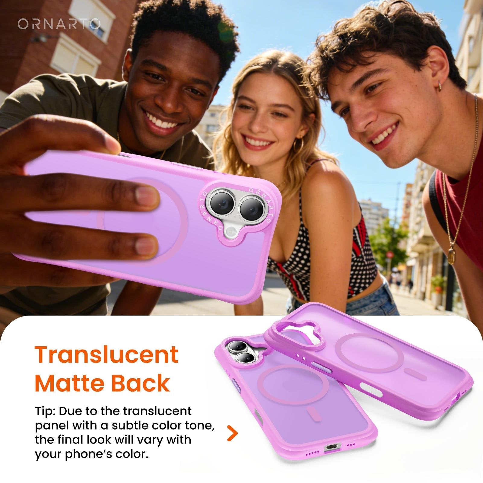 Airbuffer Gecko-Grip Case für iPhone 17 Serie