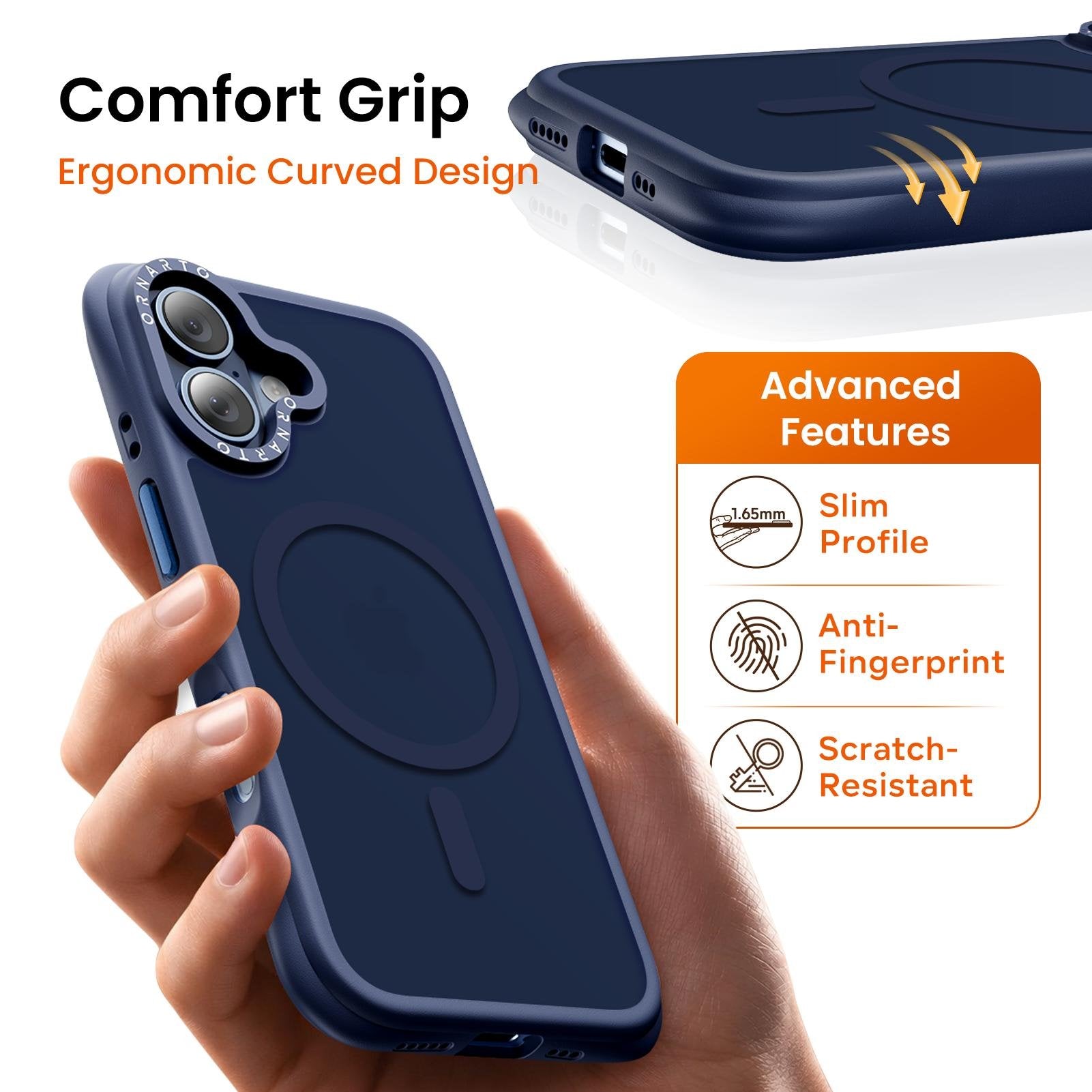Airbuffer Gecko-Grip Case für iPhone 17 Serie