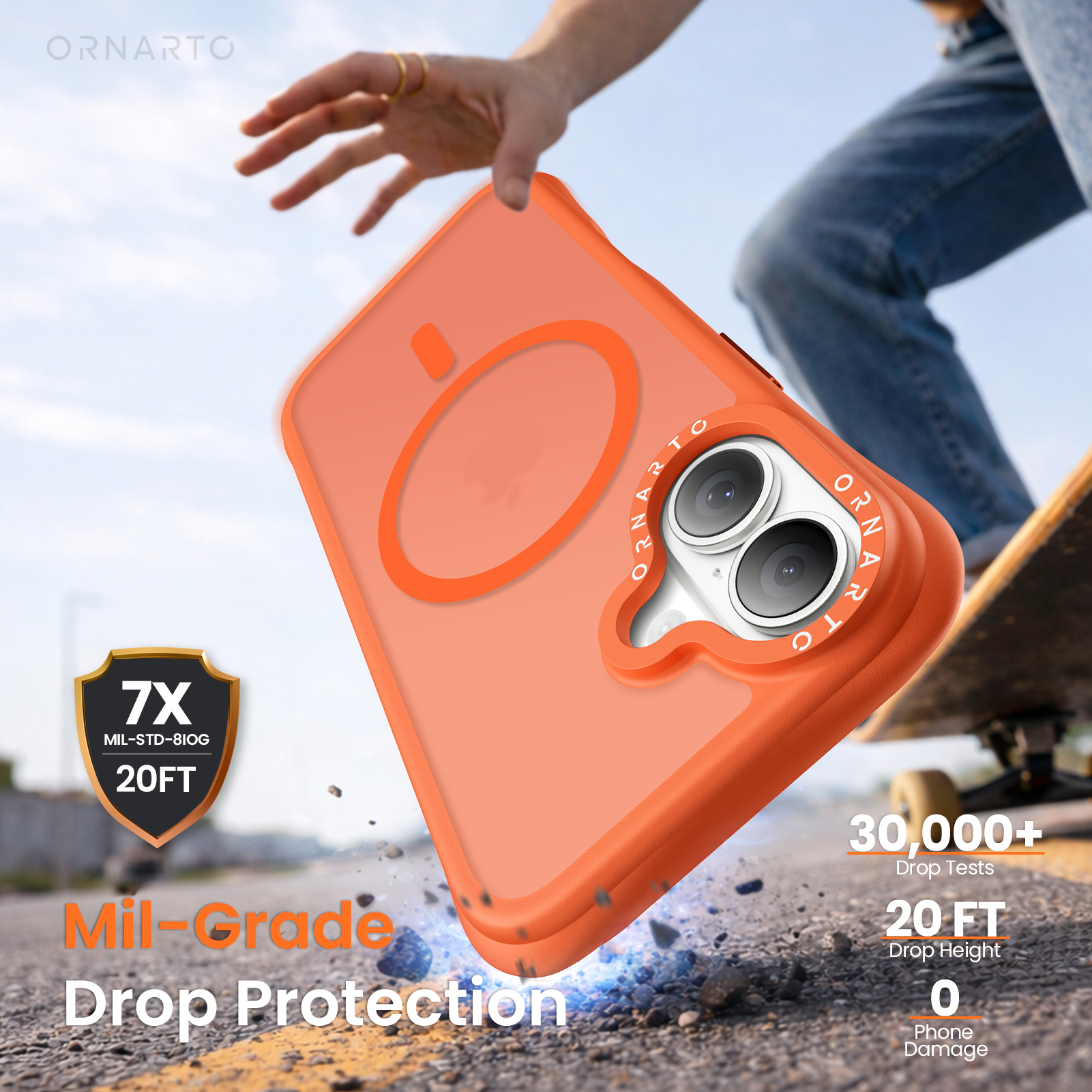 Airbuffer Gecko-Grip Case für iPhone 17 Serie